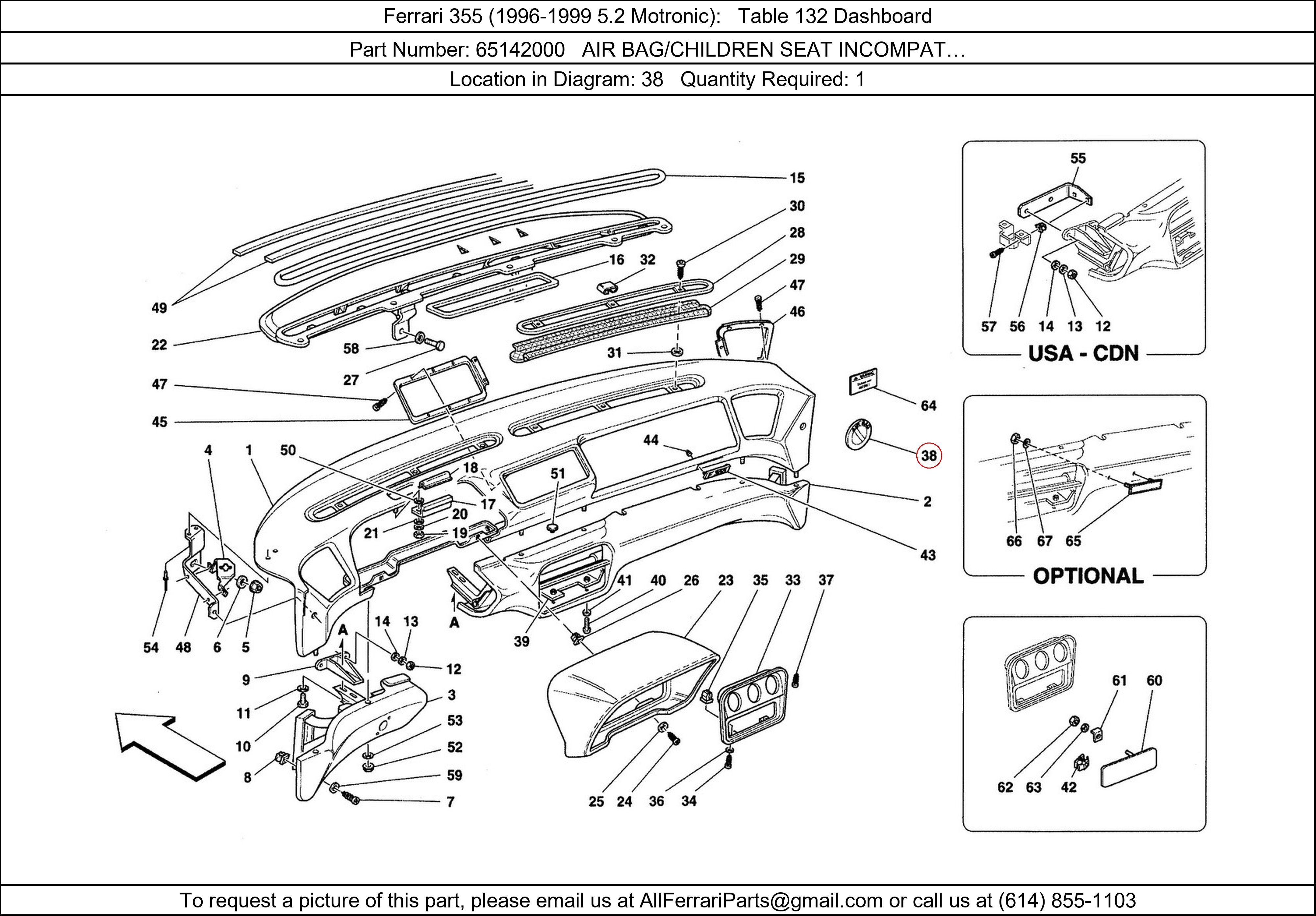 Ferrari Part 65142000