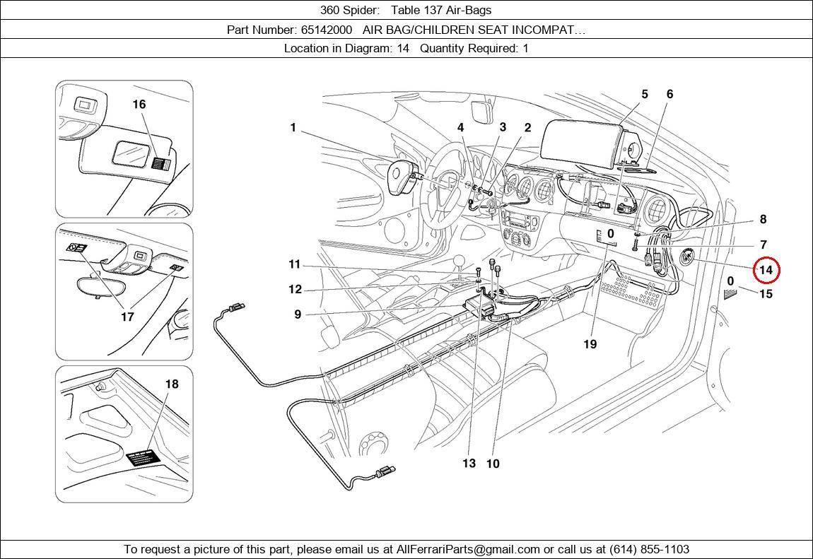 Ferrari Part 65142000