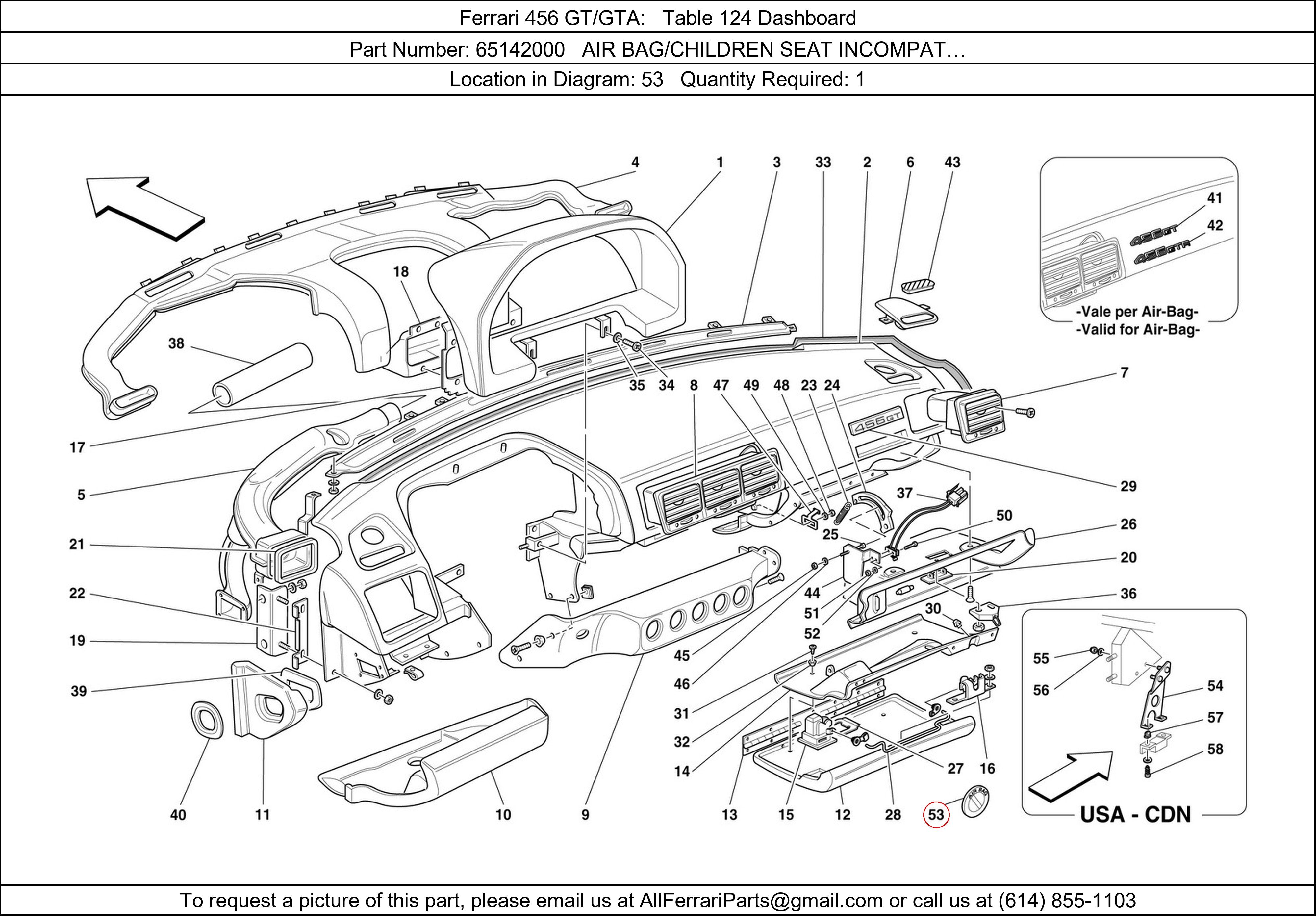 Ferrari Part 65142000