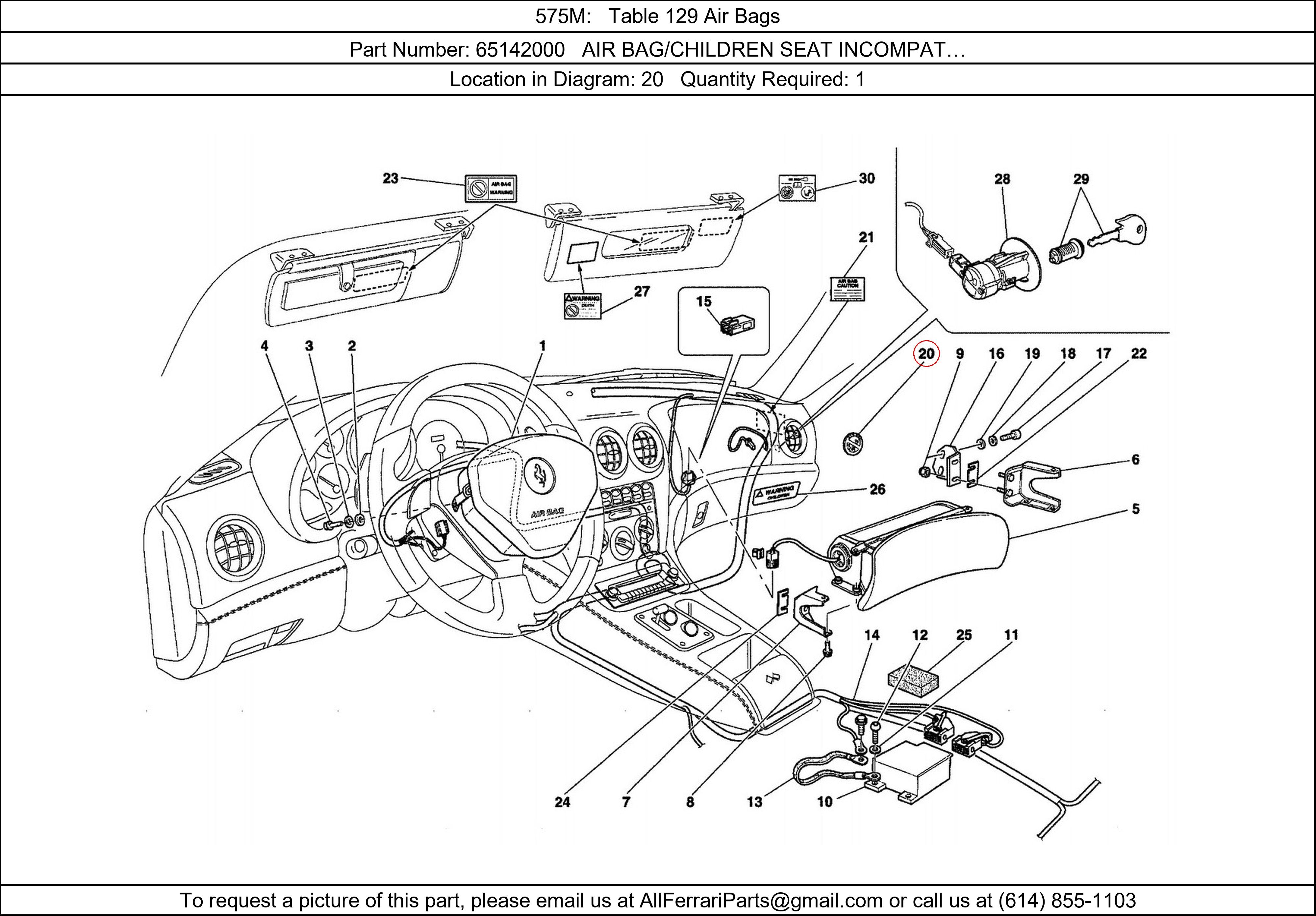 Ferrari Part 65142000