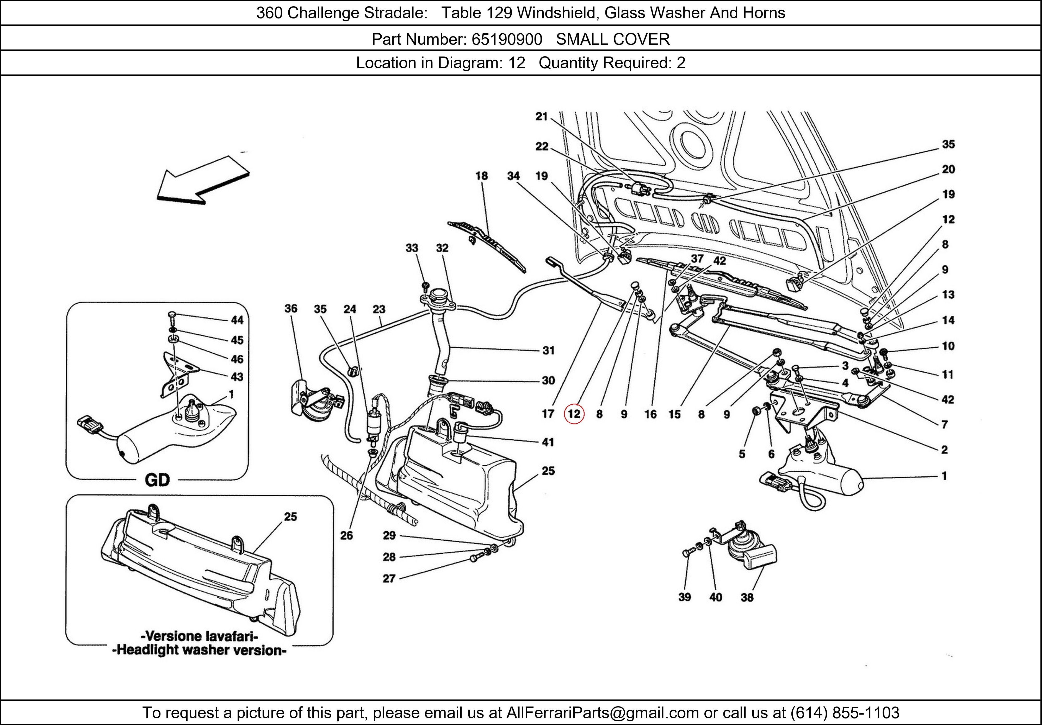 Ferrari Part 65190900