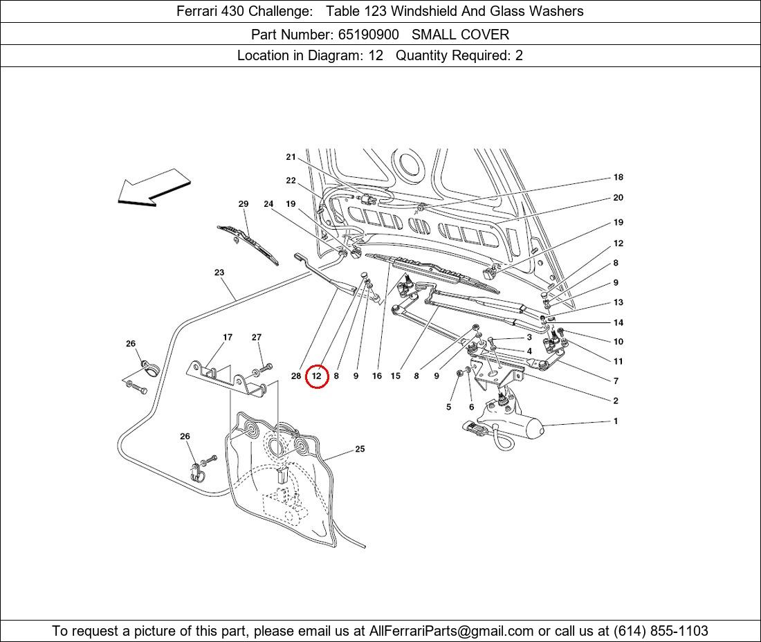 Ferrari Part 65190900