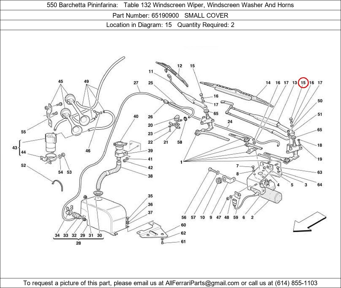 Ferrari Part 65190900