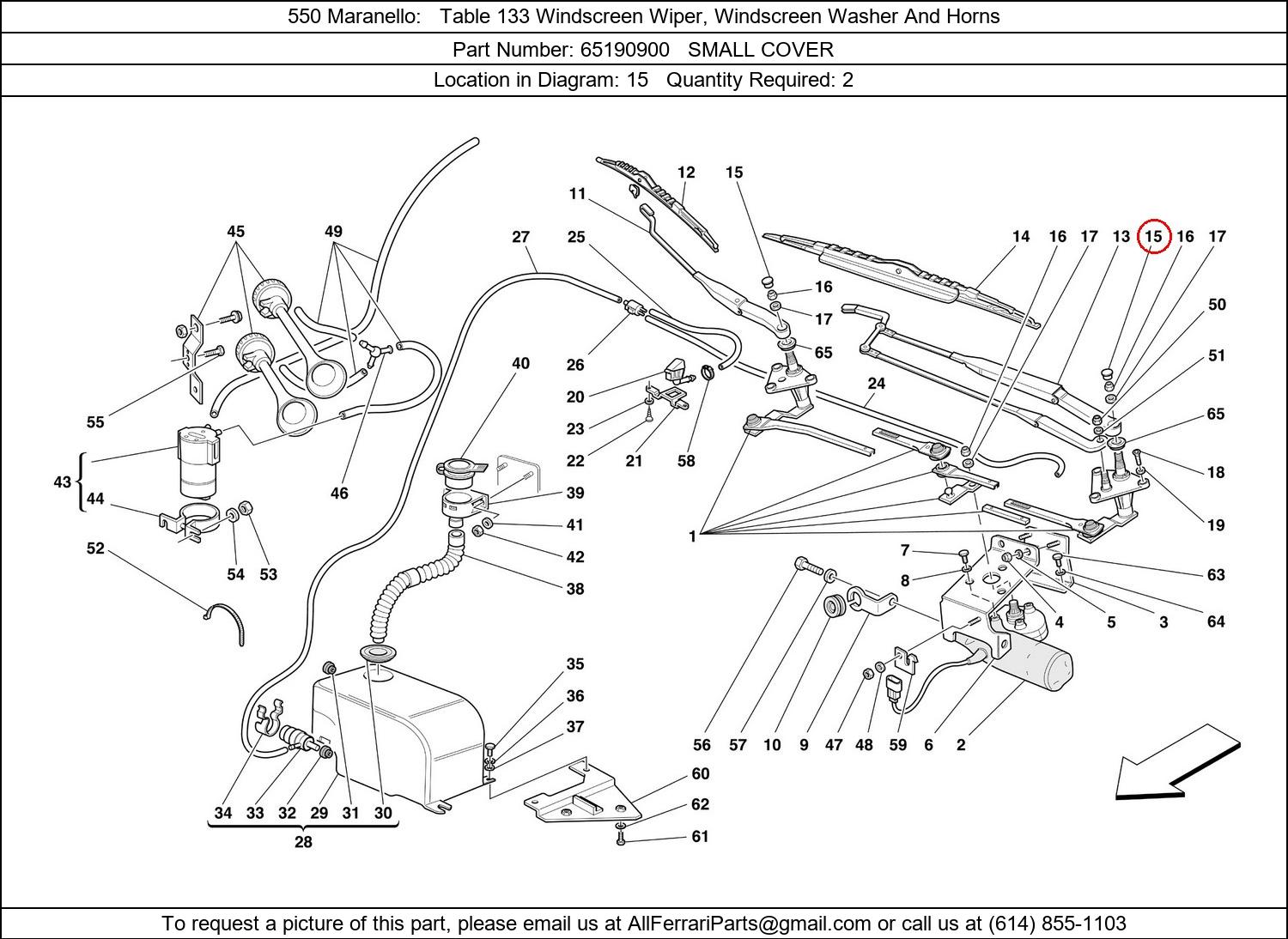 Ferrari Part 65190900