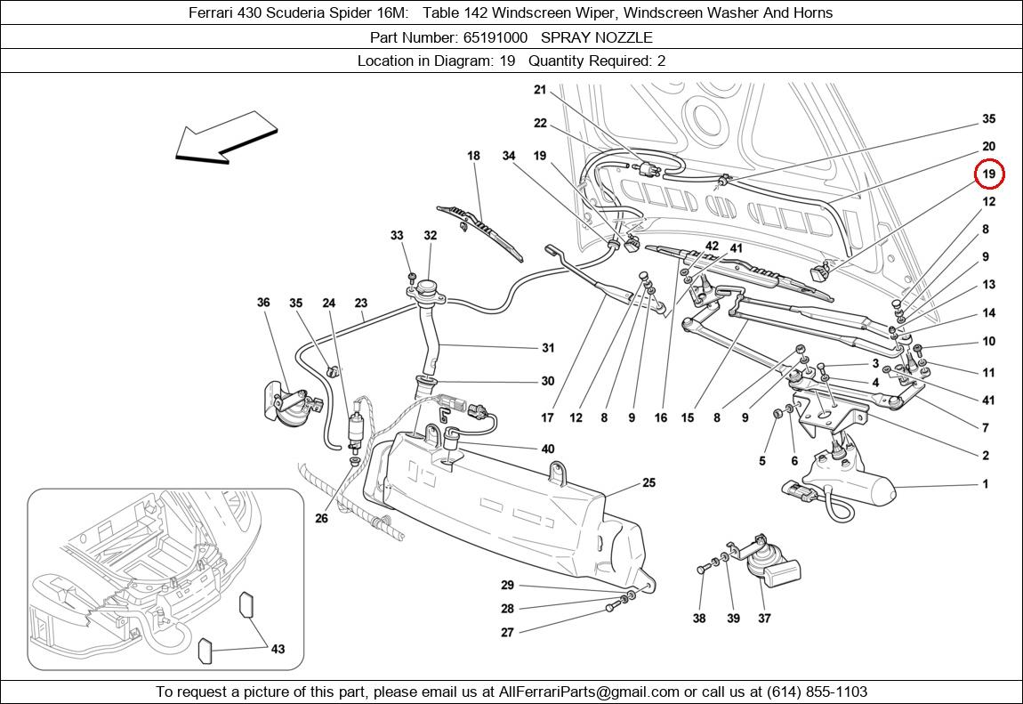 Ferrari Part 65191000