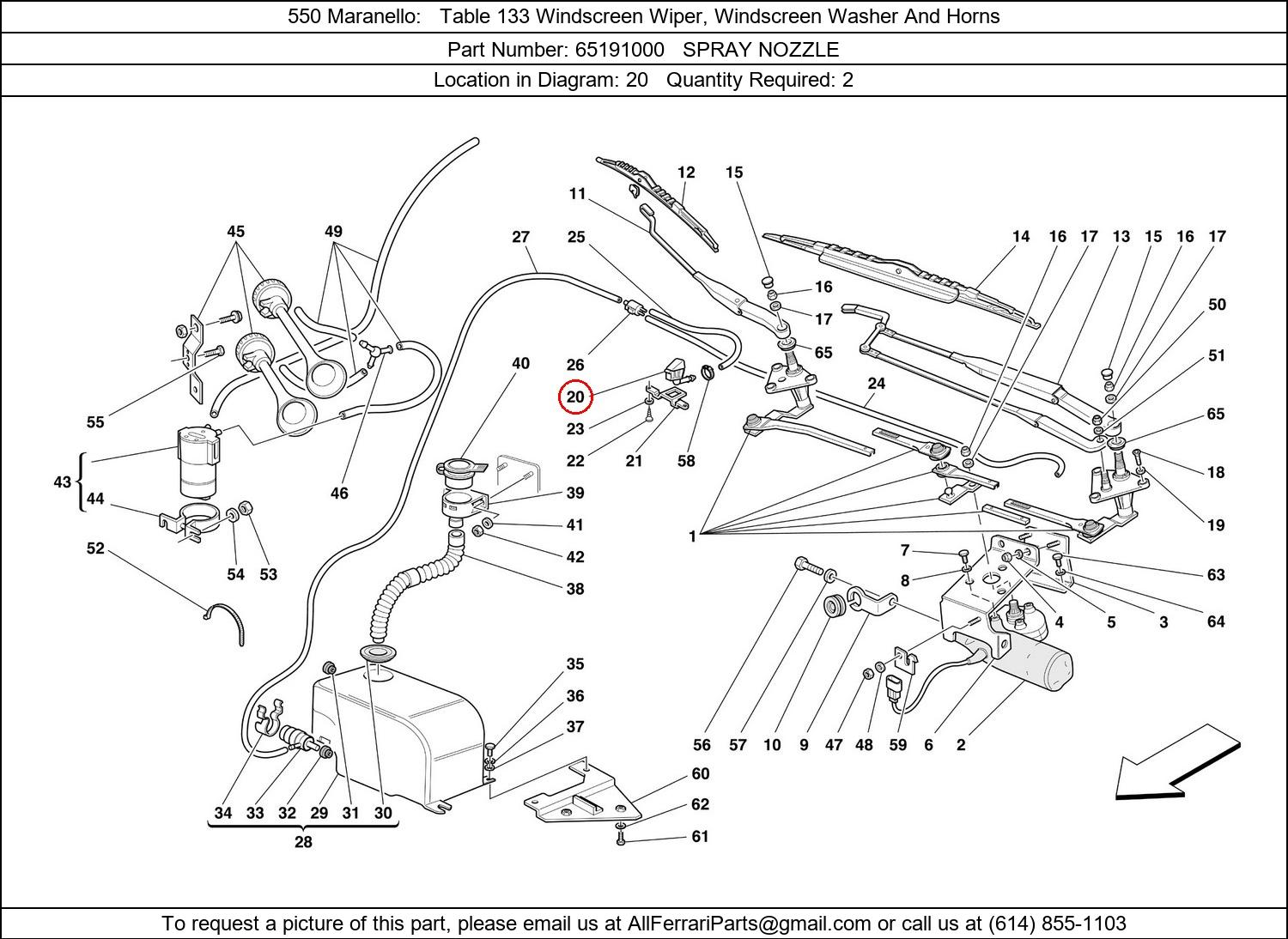 Ferrari Part 65191000