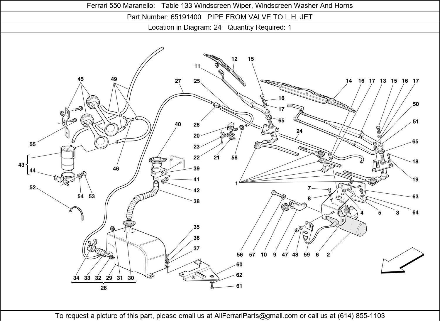 Ferrari Part 65191400