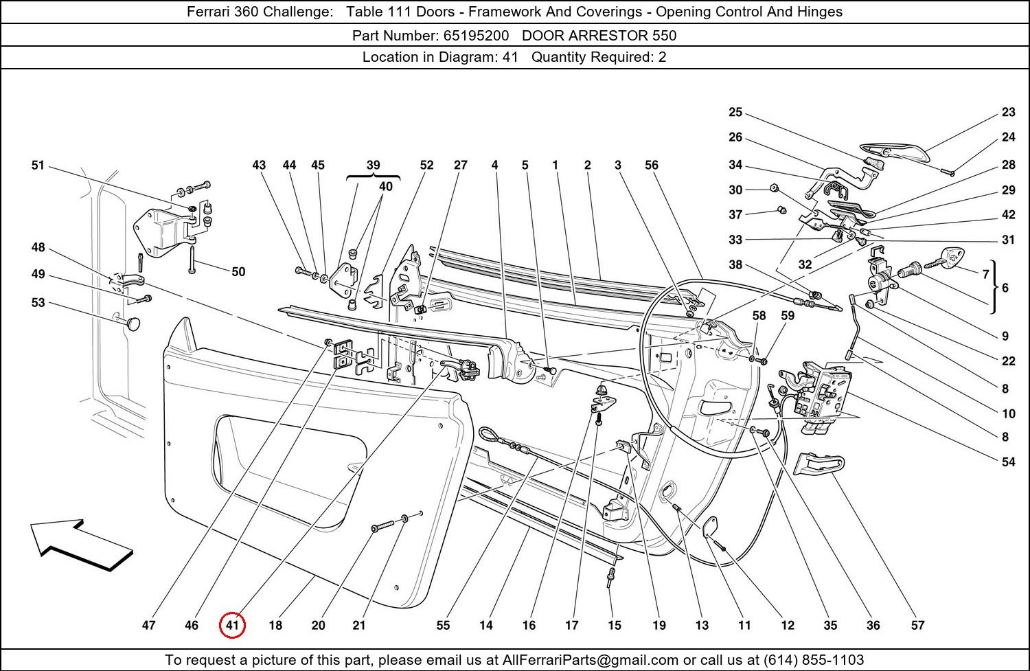 Ferrari Part 65195200