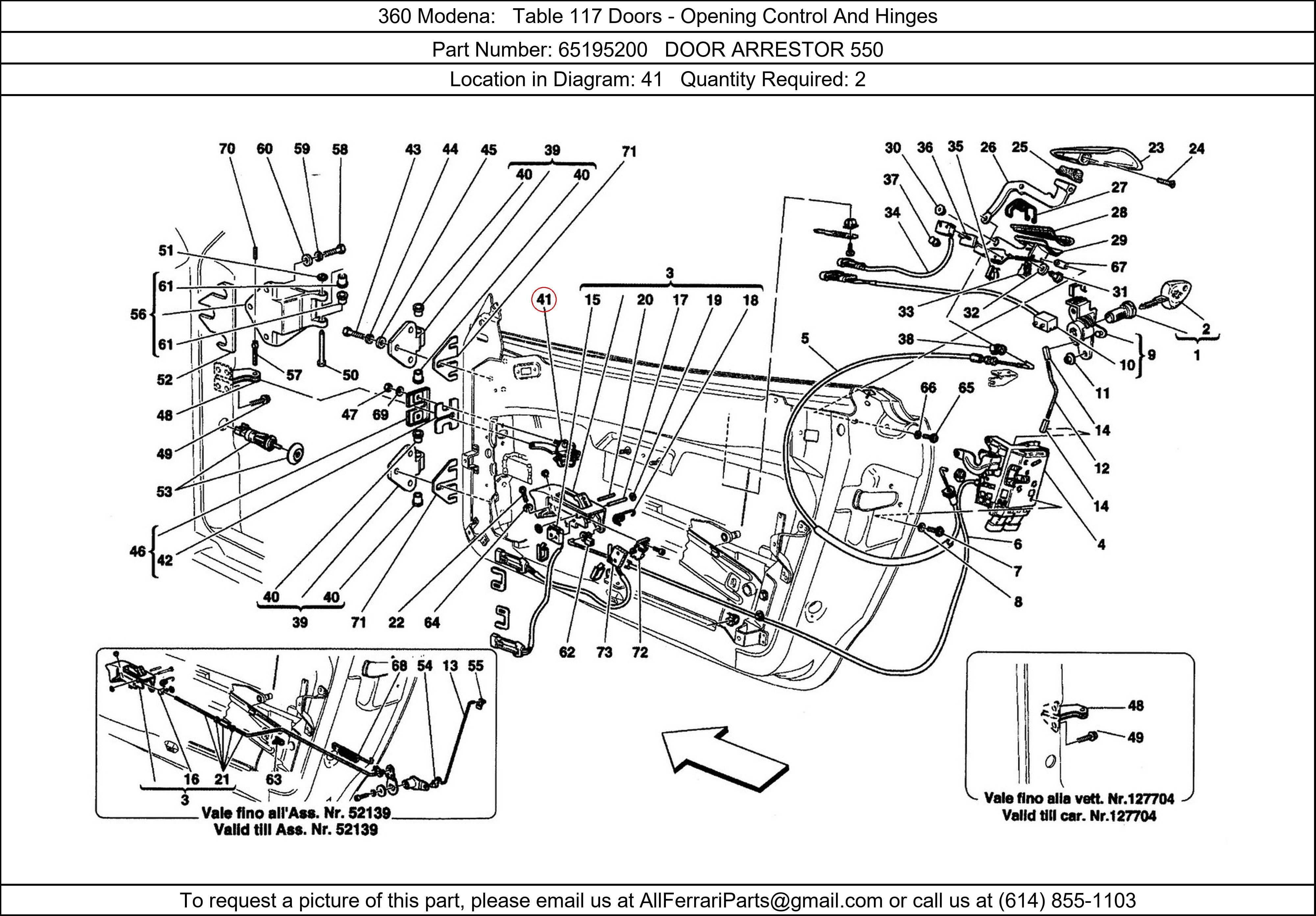 Ferrari Part 65195200