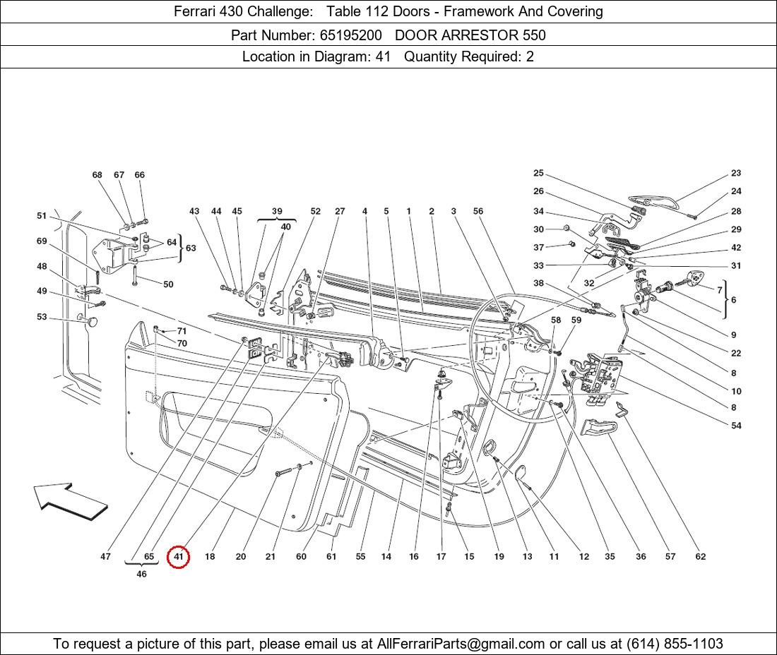 Ferrari Part 65195200