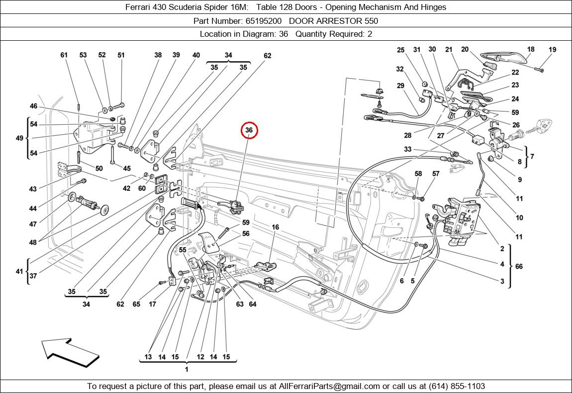 Ferrari Part 65195200