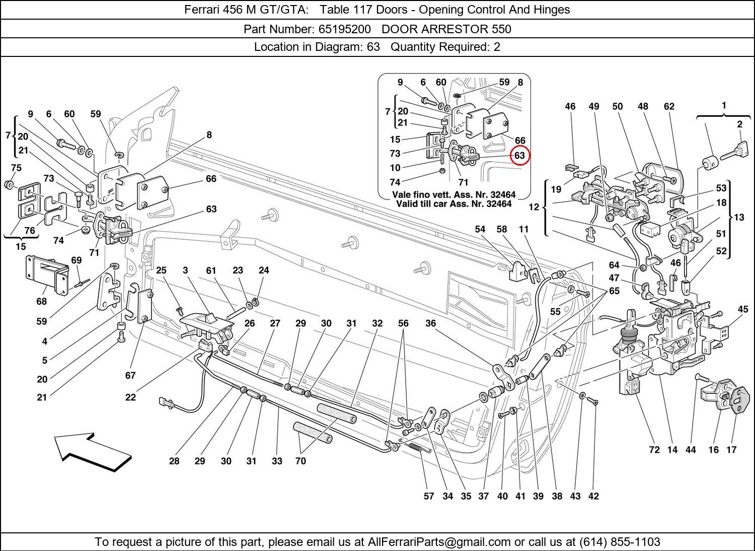 Ferrari Part 65195200