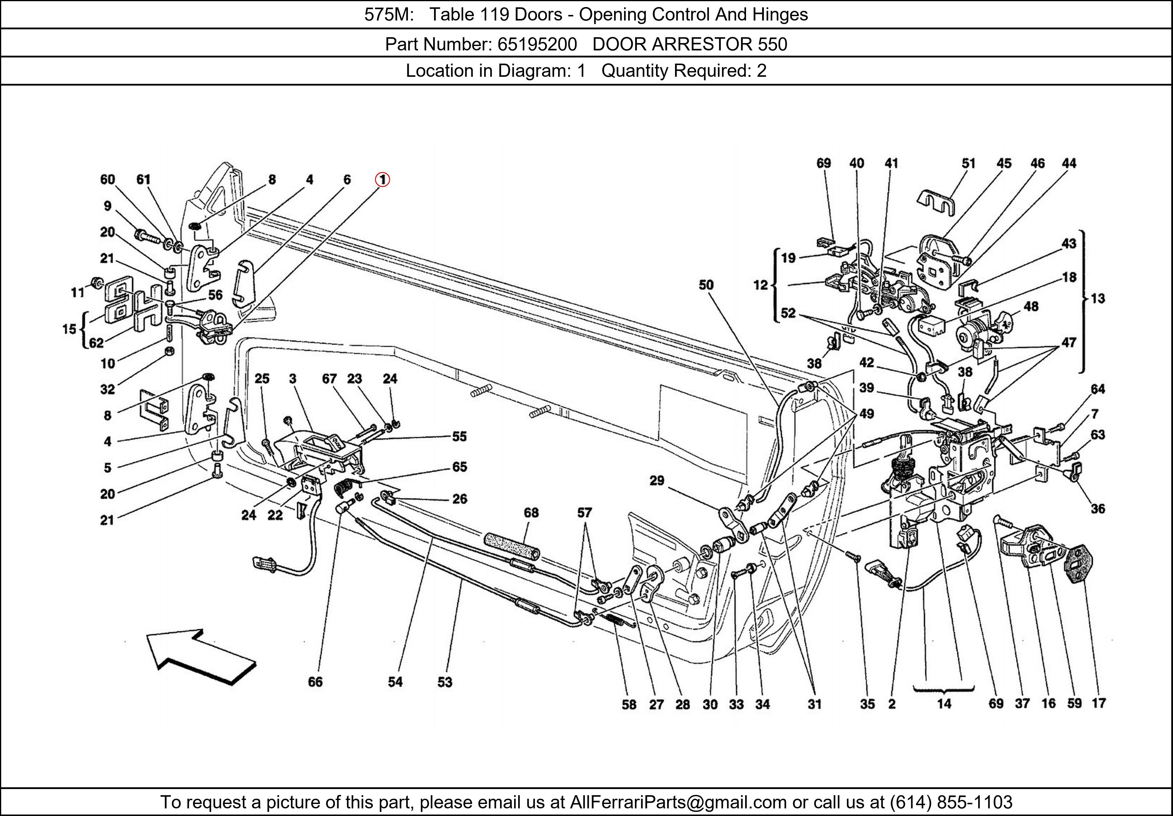 Ferrari Part 65195200