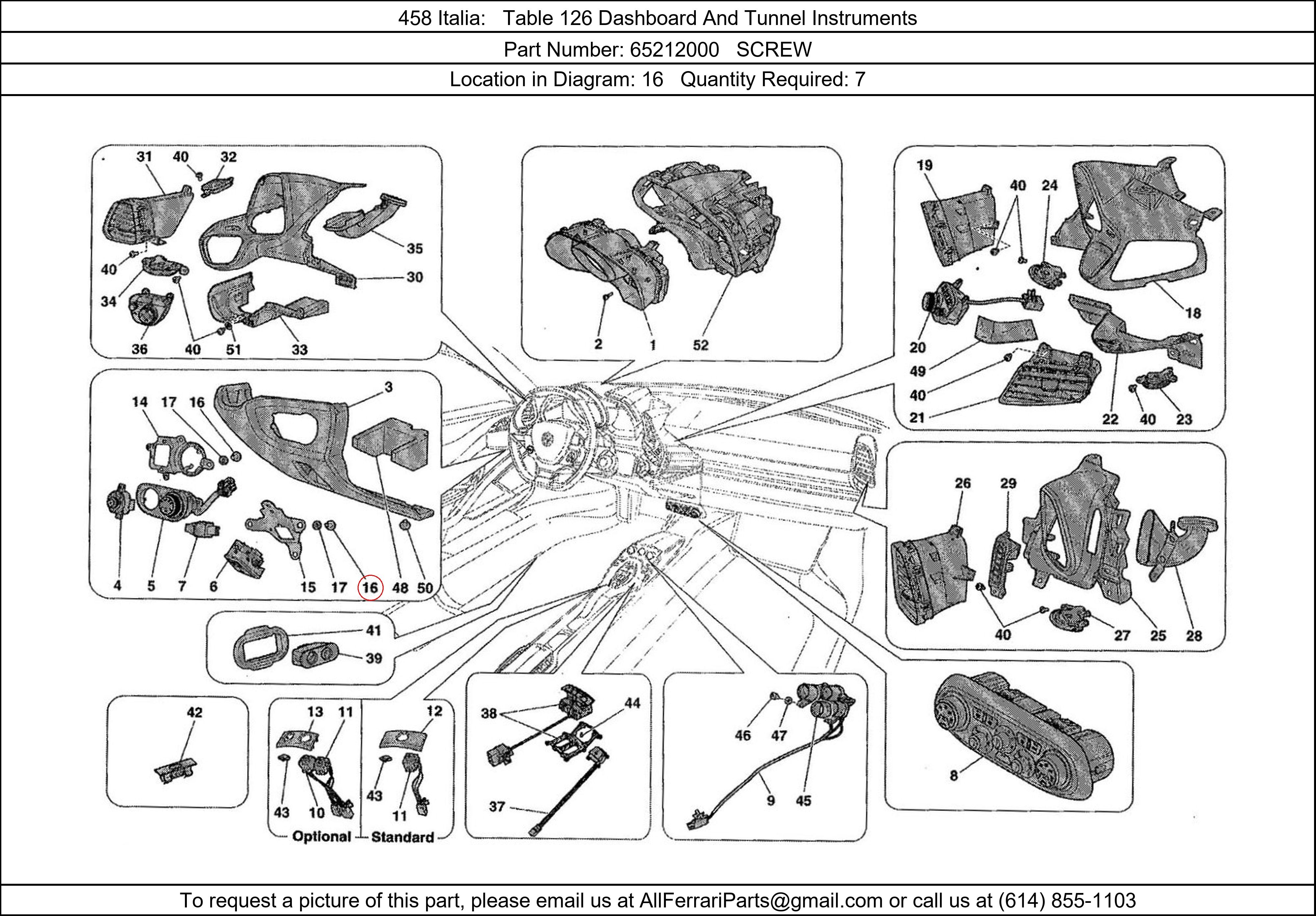 Ferrari Part 65212000