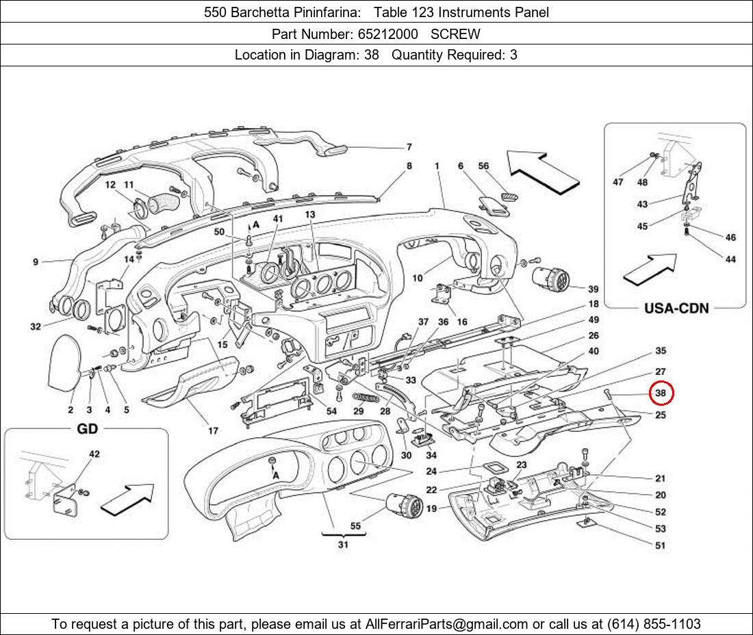 Ferrari Part 65212000