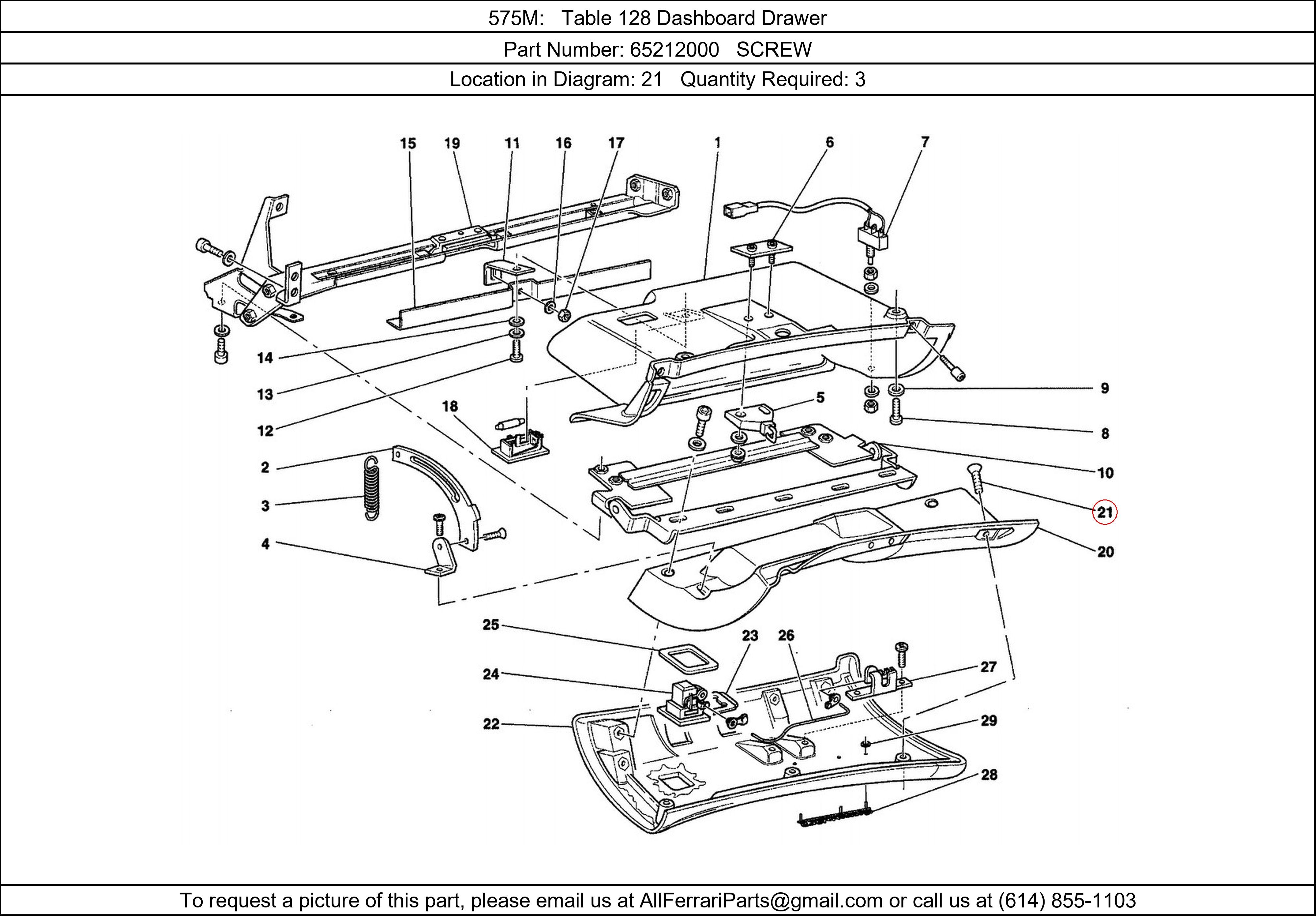 Ferrari Part 65212000