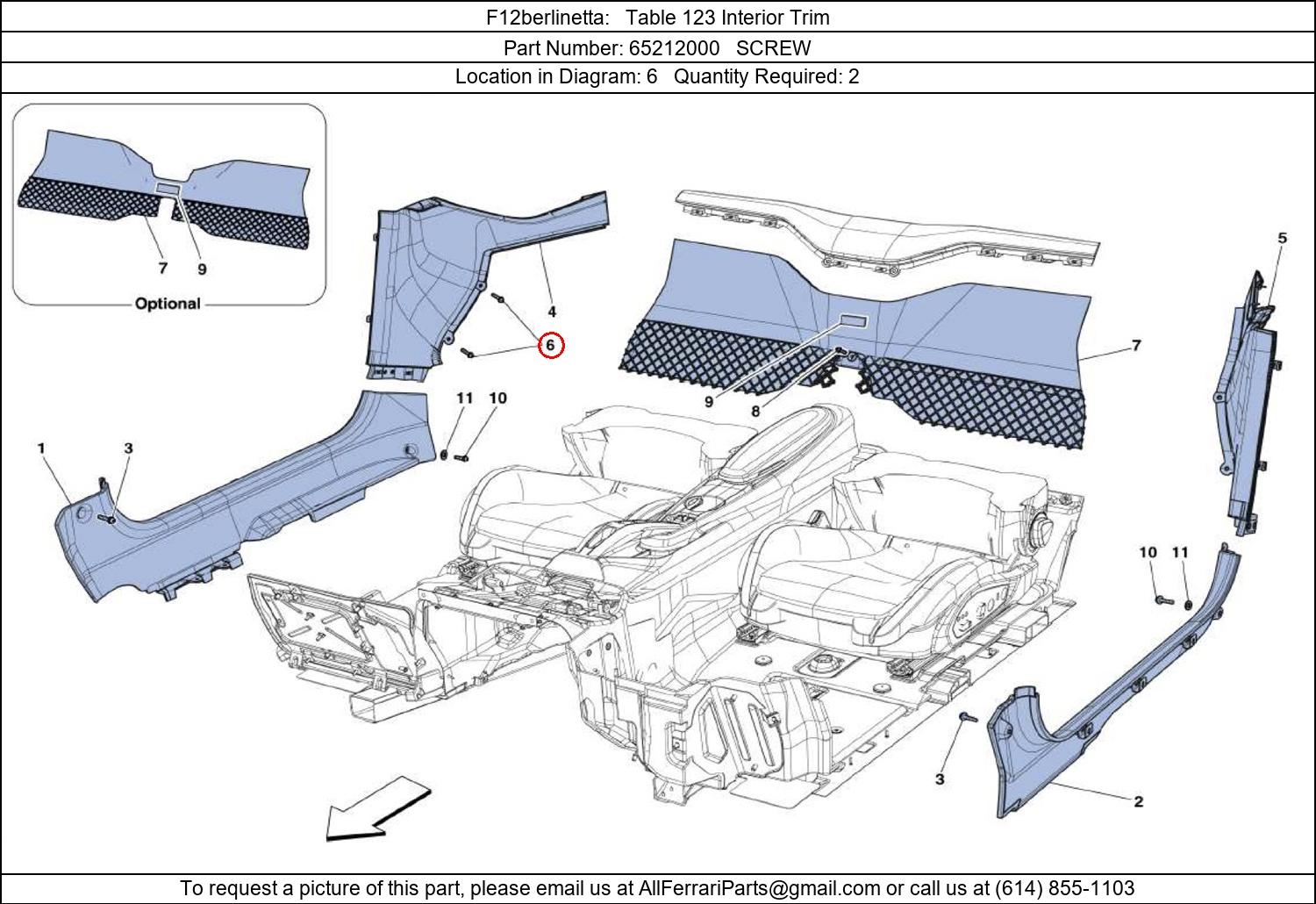 Ferrari Part 65212000