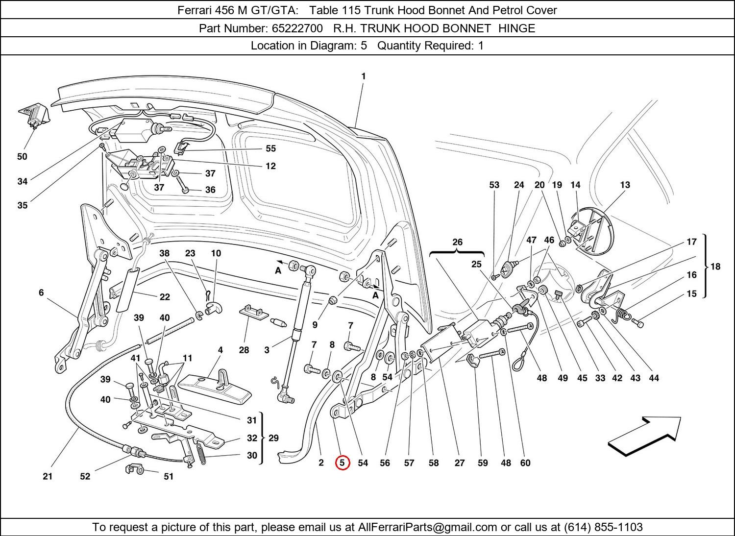 Ferrari Part 65222700