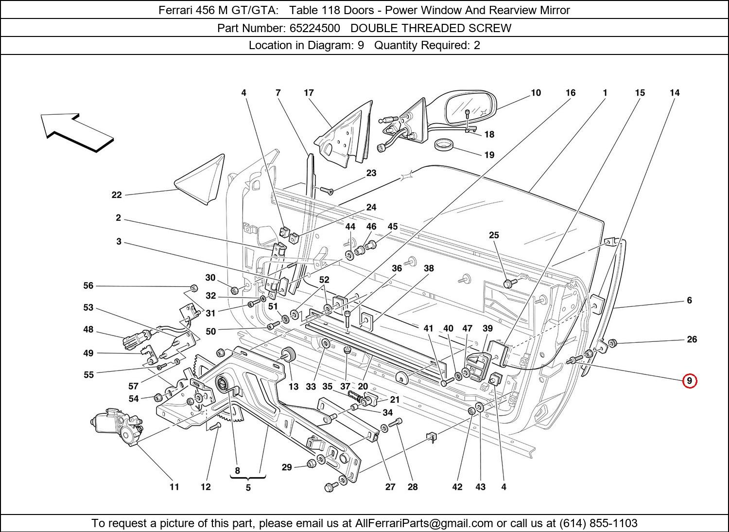 Ferrari Part 65224500