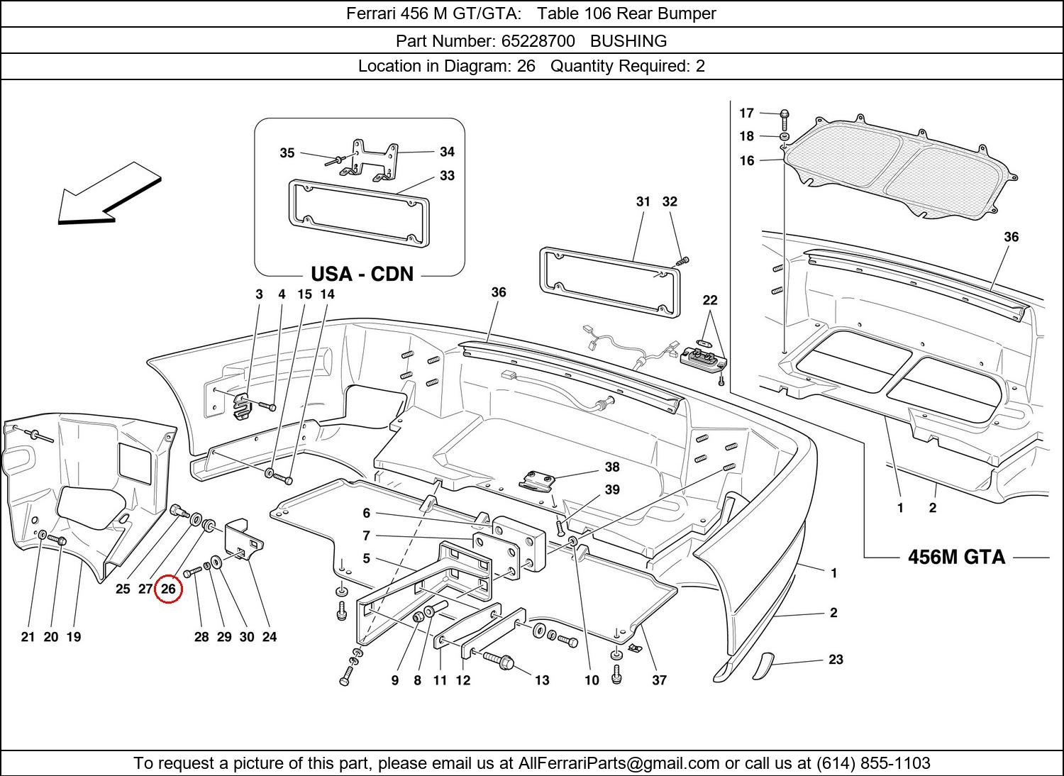 Ferrari Part 65228700