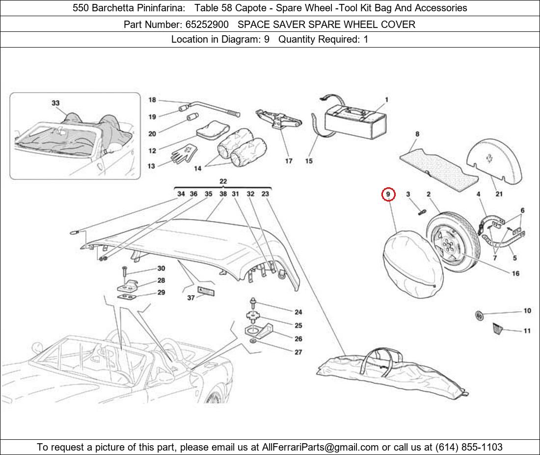 Ferrari Part 65252900