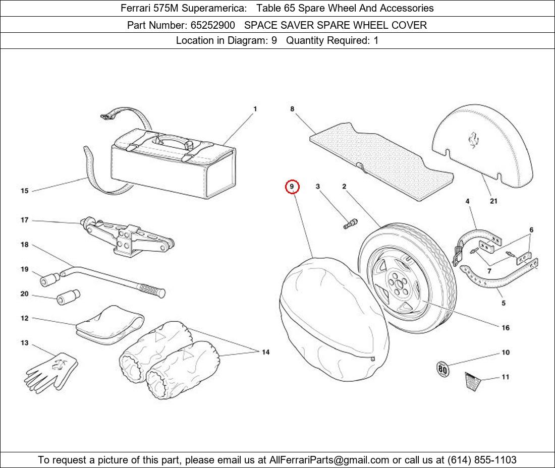 Ferrari Part 65252900