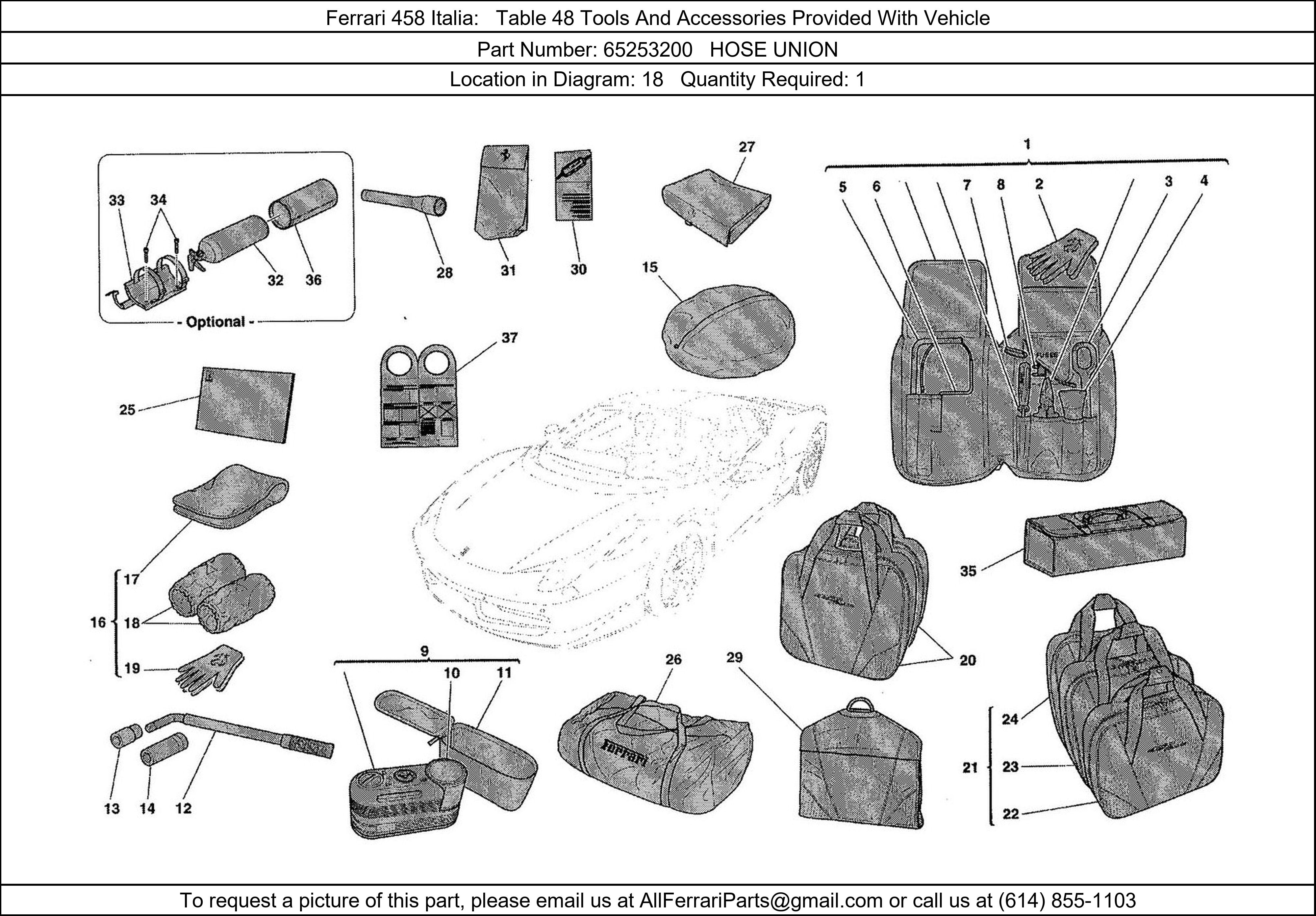 Ferrari Part 65253200