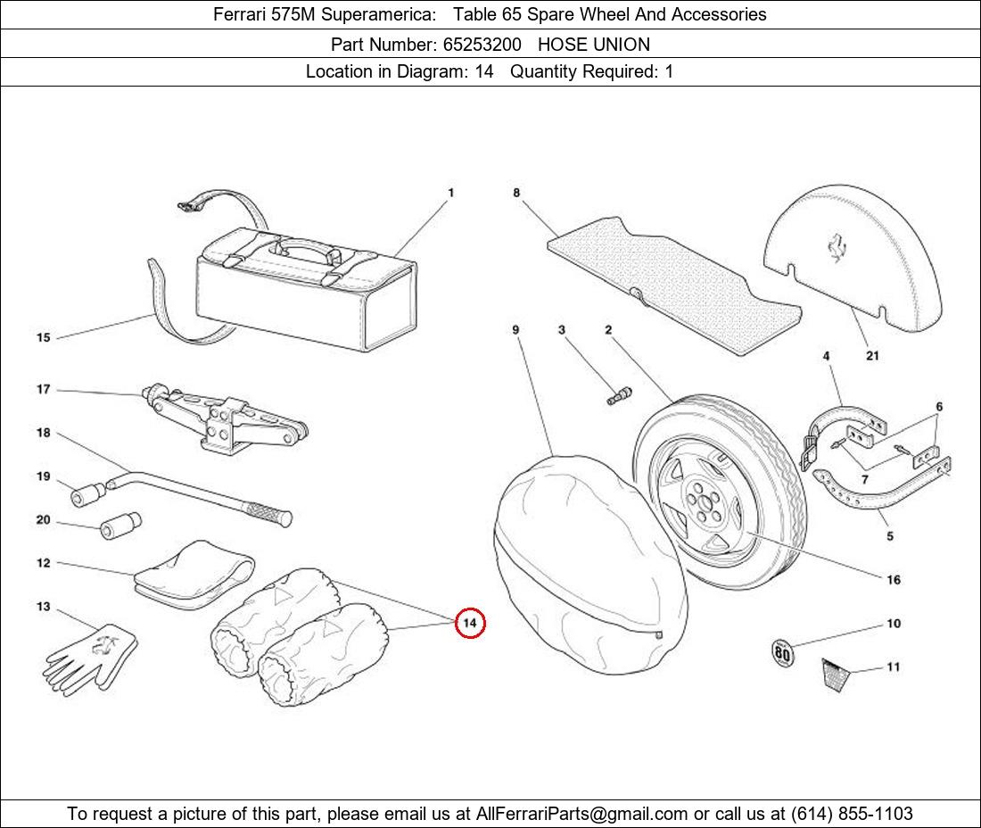 Ferrari Part 65253200