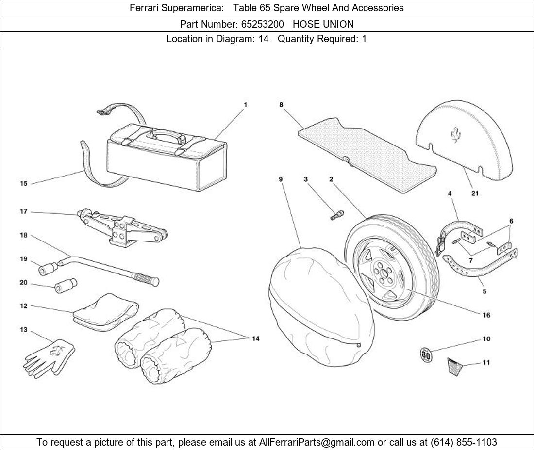 Ferrari Part 65253200