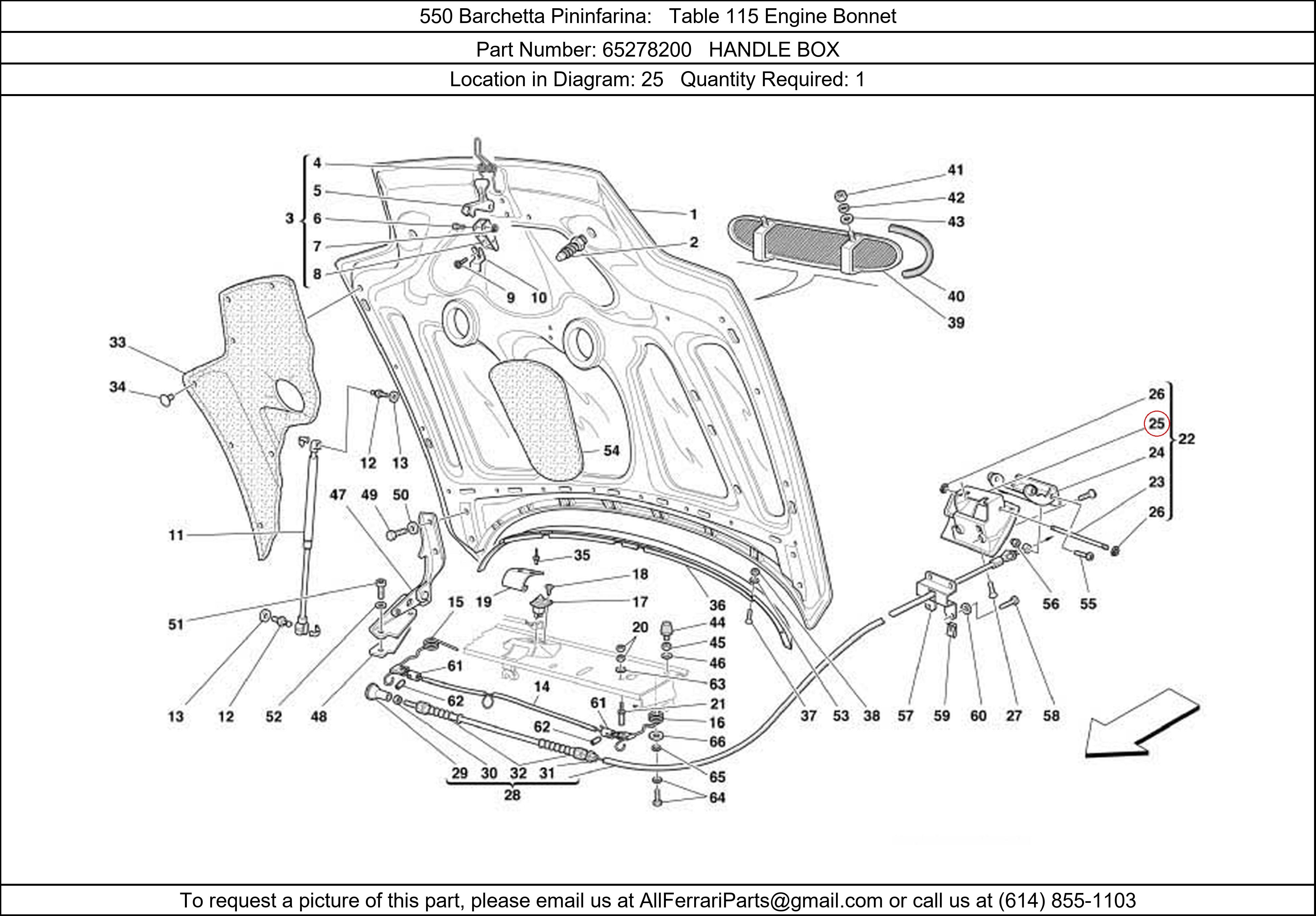 Ferrari Part 65278200