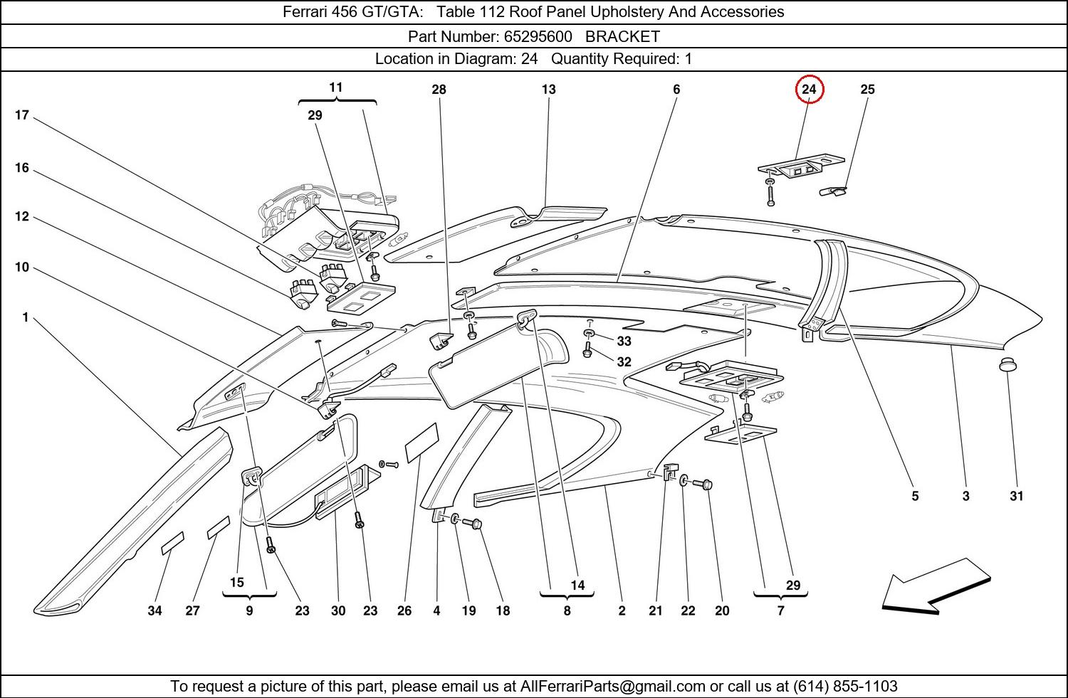 Ferrari Part 65295600