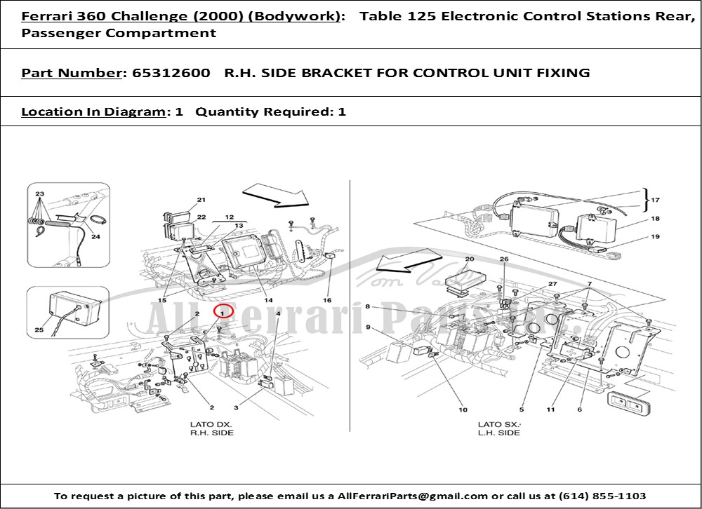 Ferrari Part 65312600