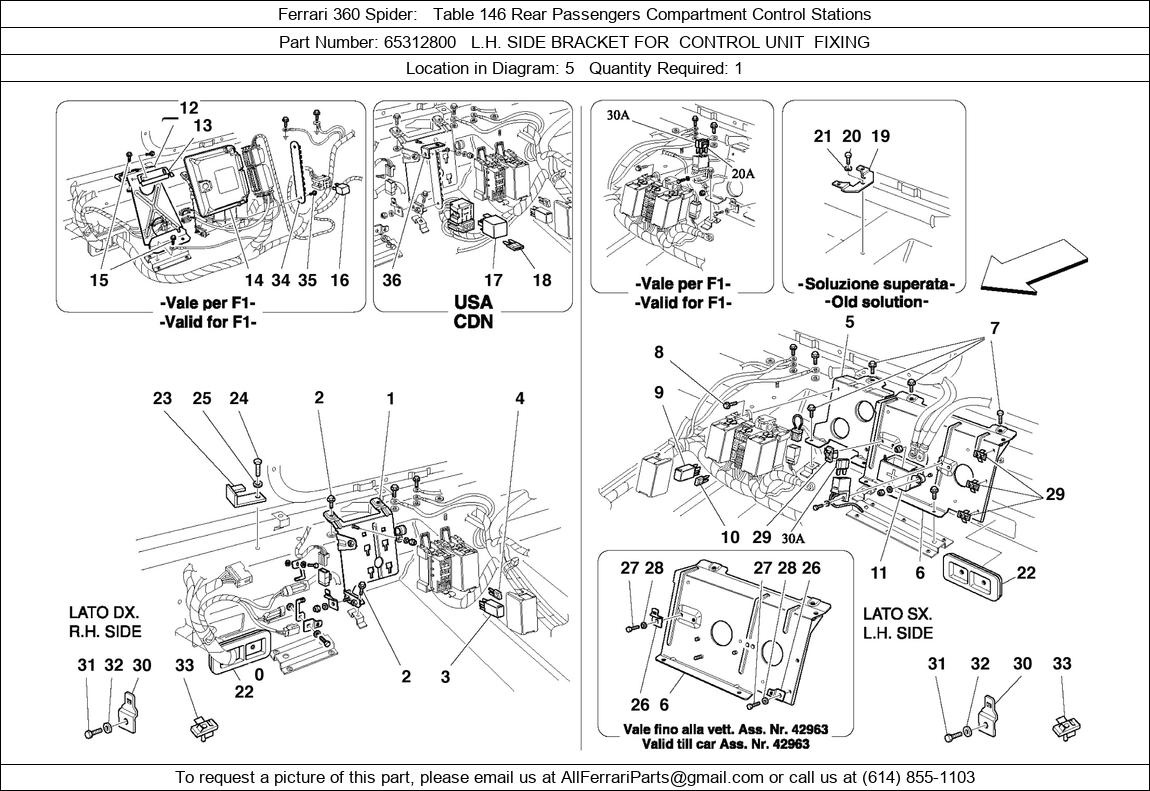 Ferrari Part 65312800