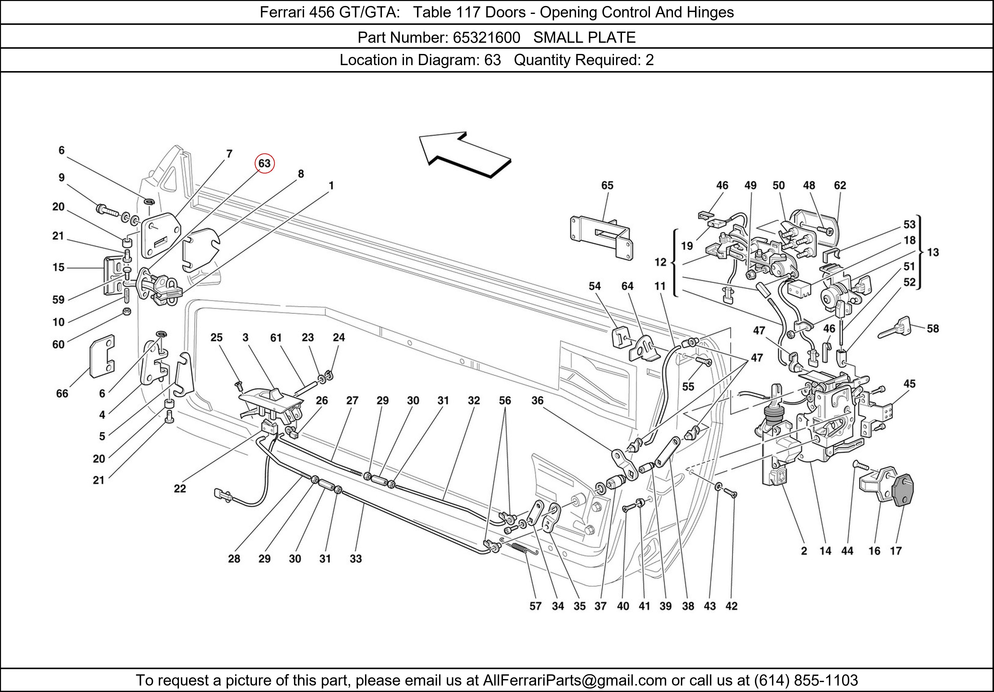 Ferrari Part 65321600