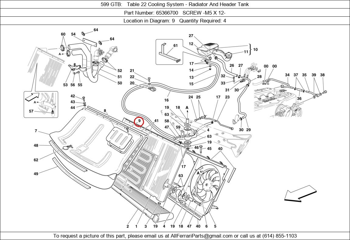 Ferrari Part 65366700