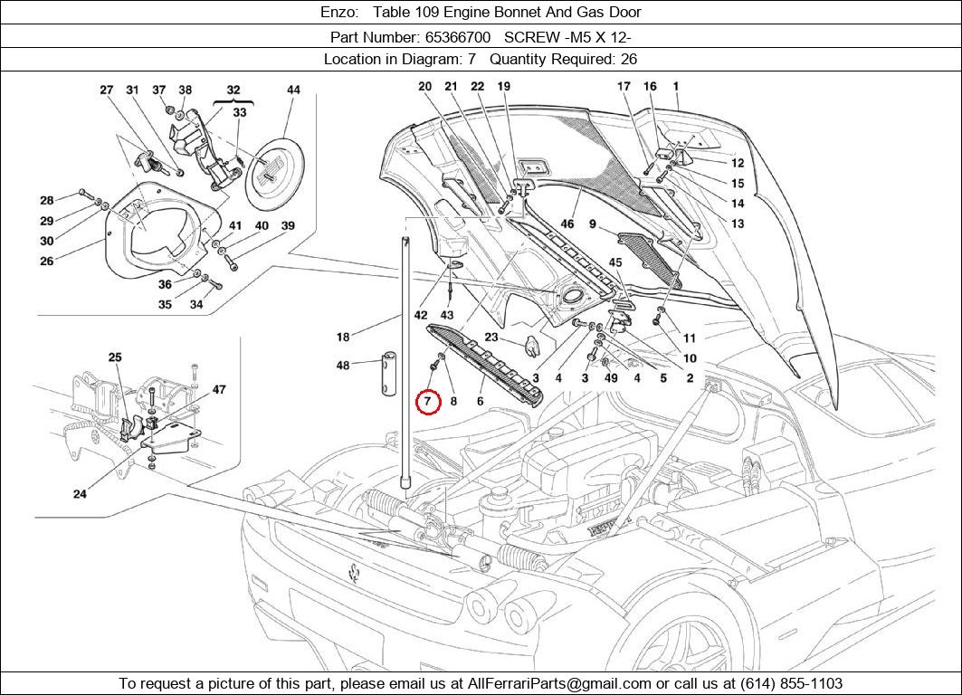 Ferrari Part 65366700