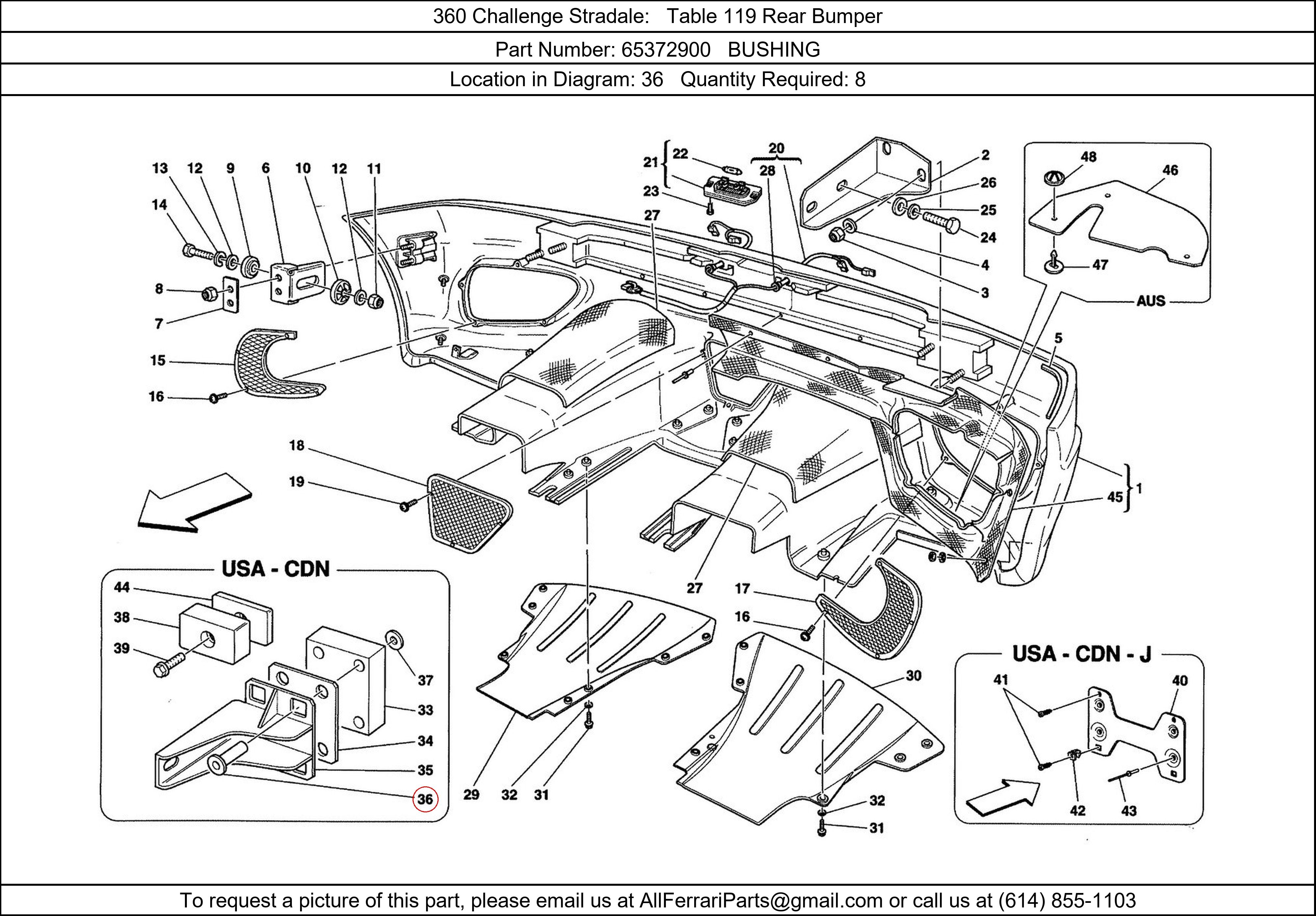 Ferrari Part 65372900