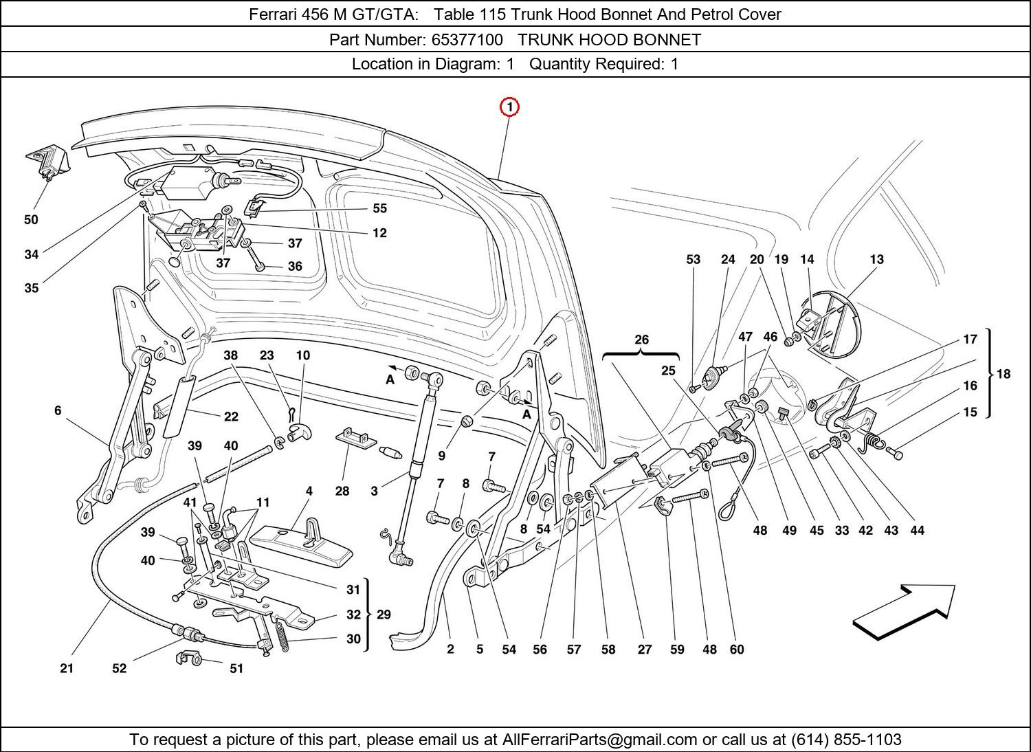 Ferrari Part 65377100