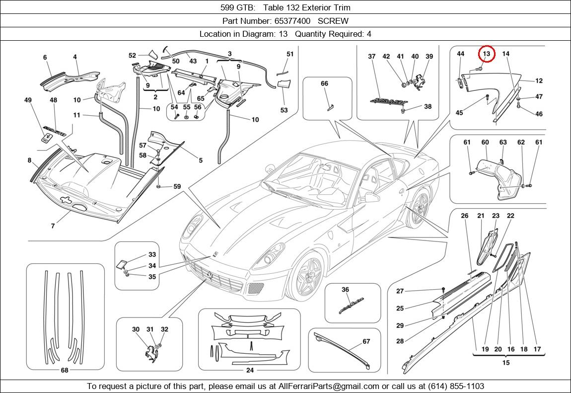 Ferrari Part 65377400