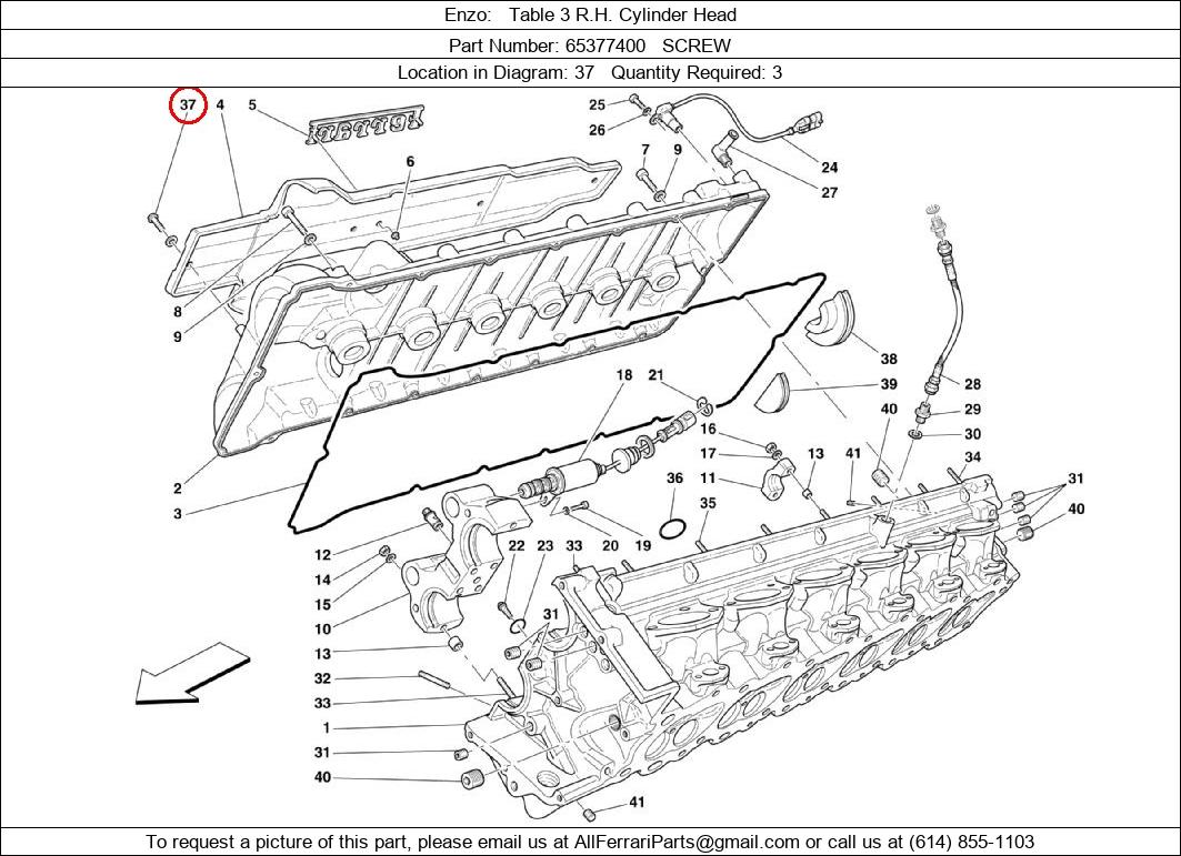 Ferrari Part 65377400