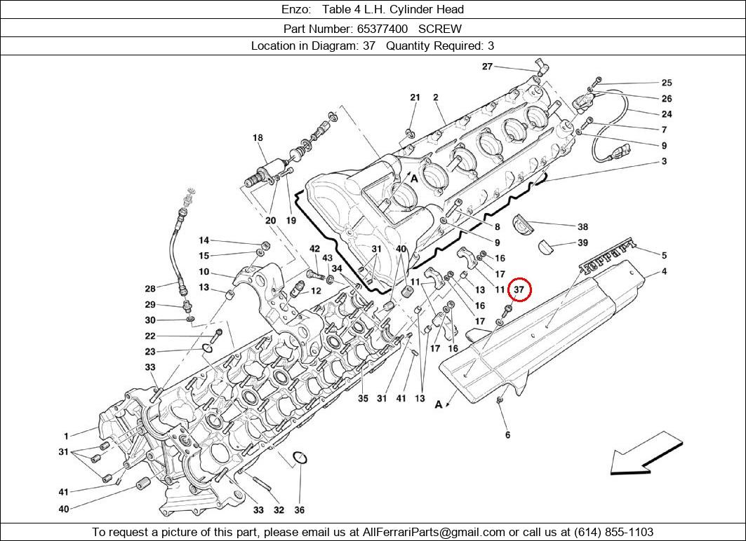 Ferrari Part 65377400