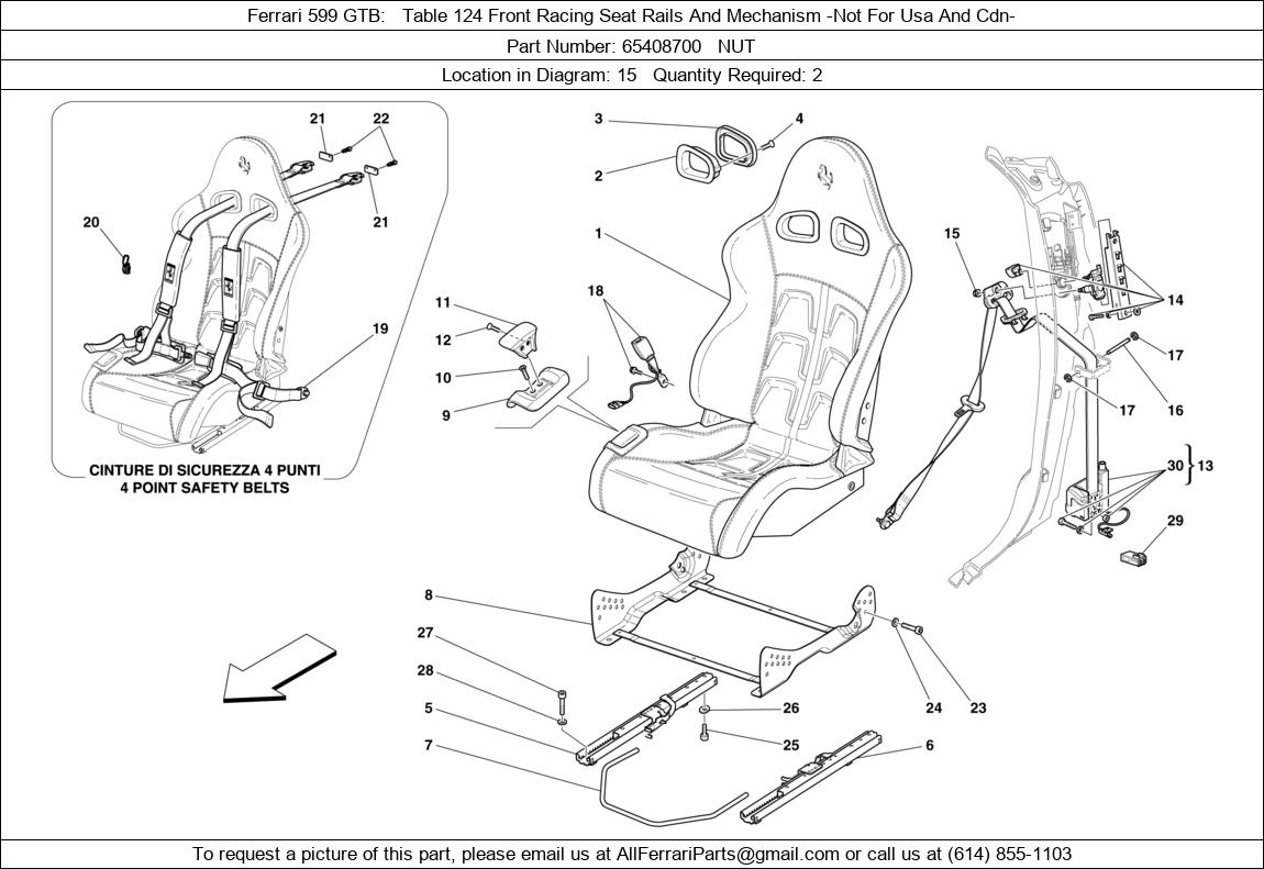 Ferrari Part 65408700