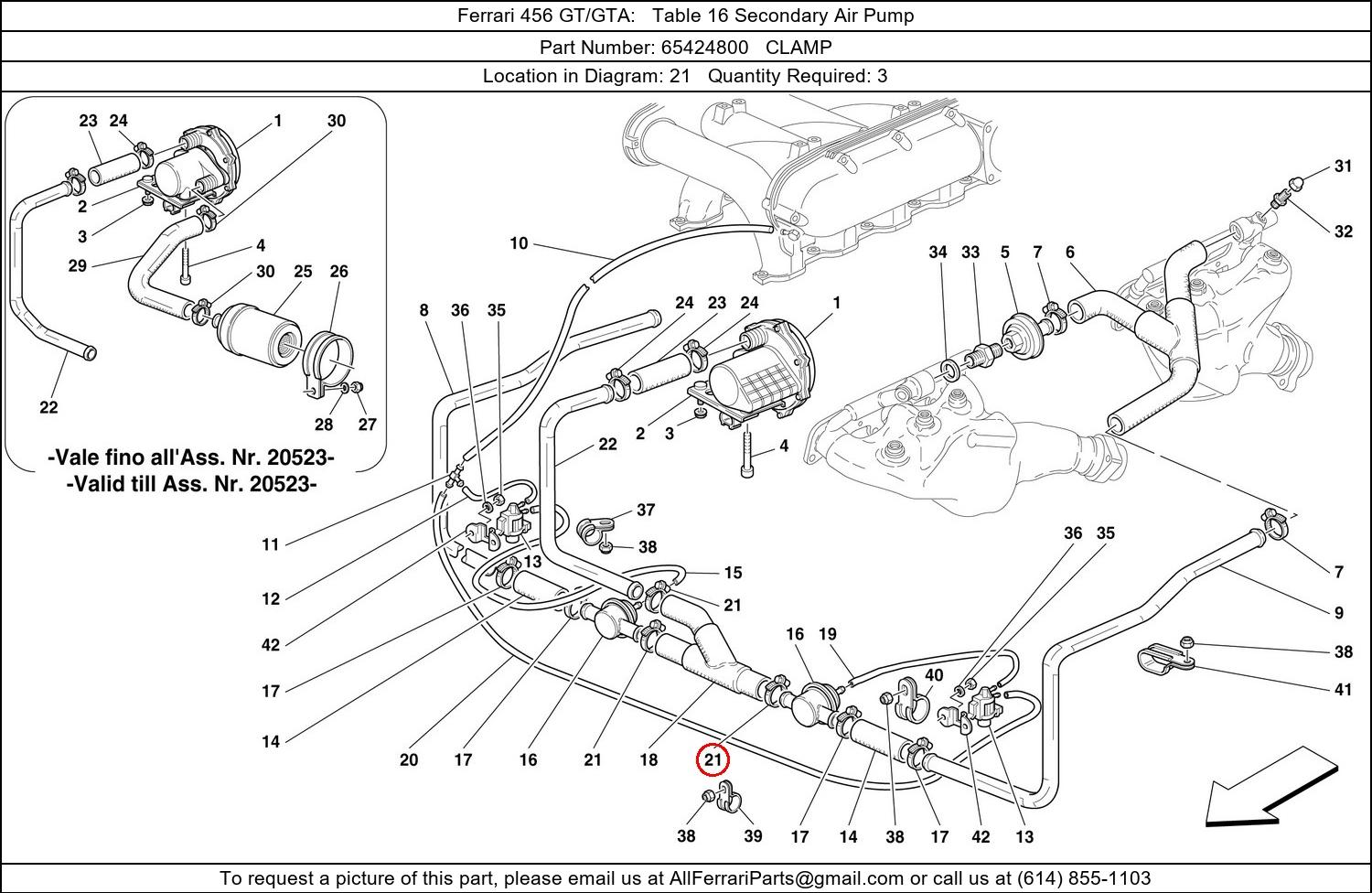 Ferrari Part 65424800