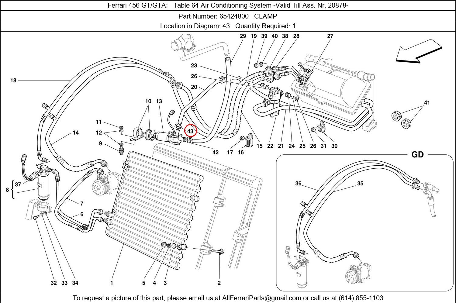 Ferrari Part 65424800