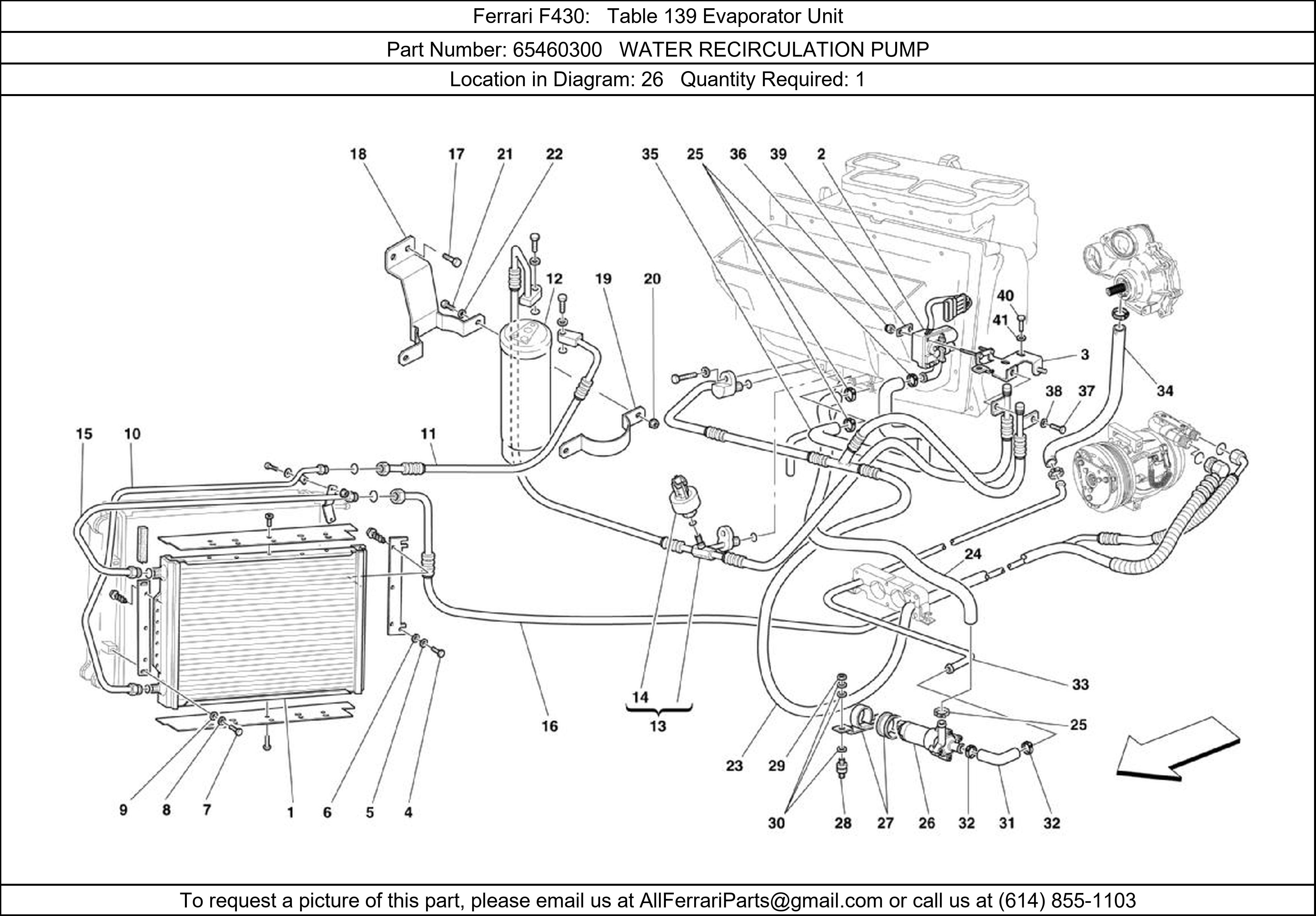 Ferrari Part 65460300
