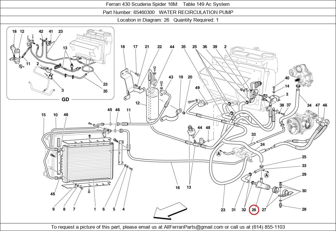 Ferrari Part 65460300