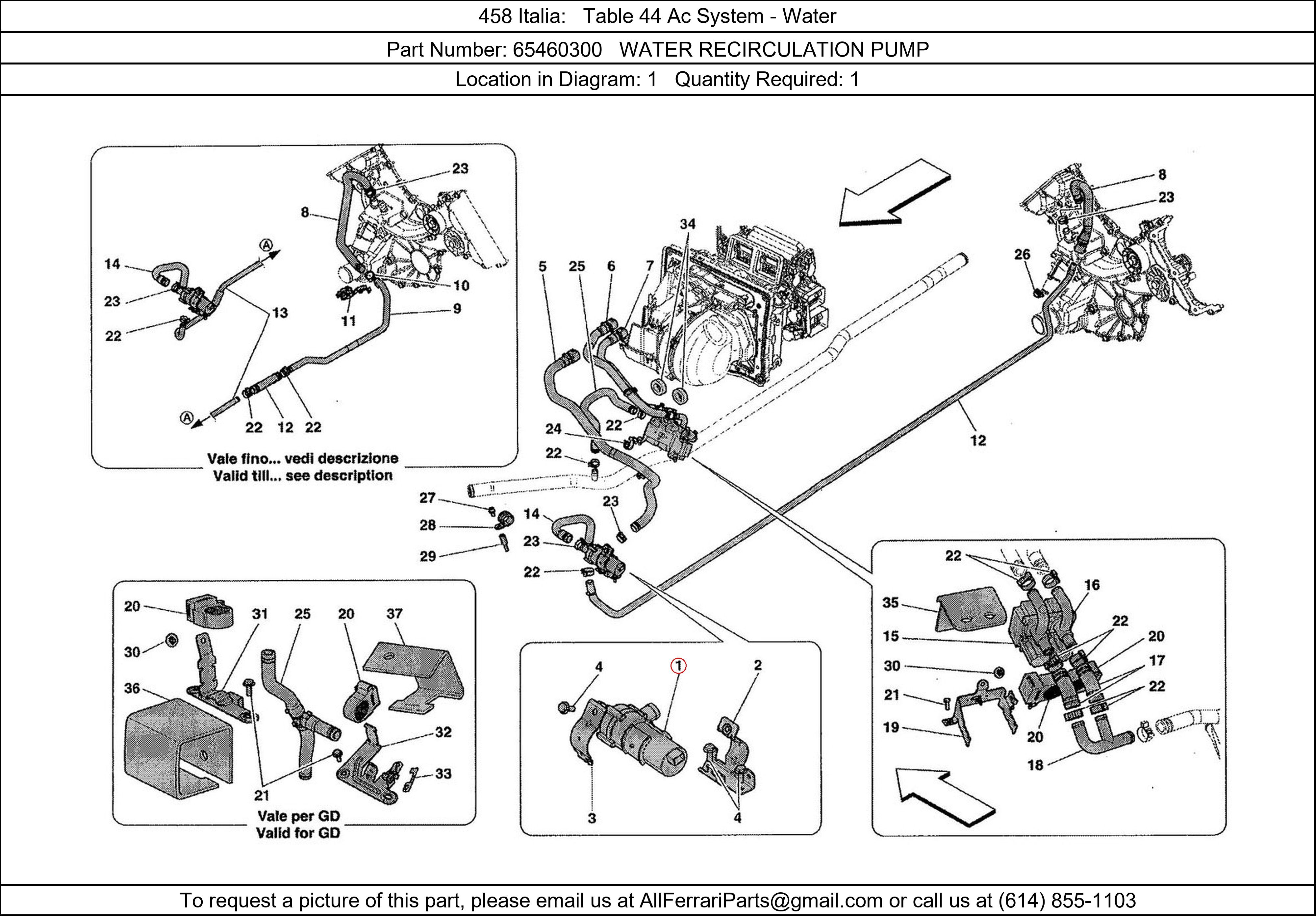 Ferrari Part 65460300