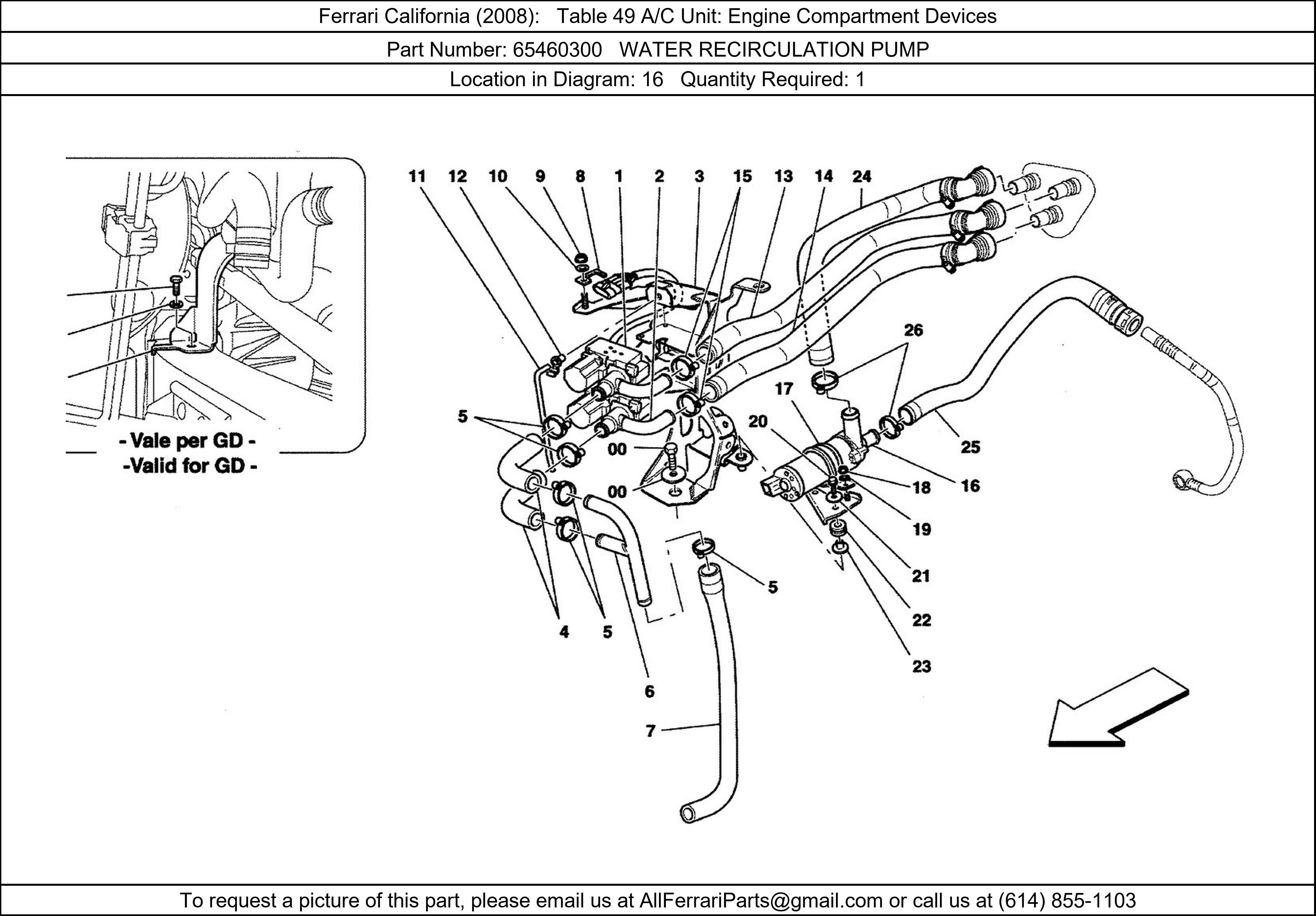 Ferrari Part 65460300