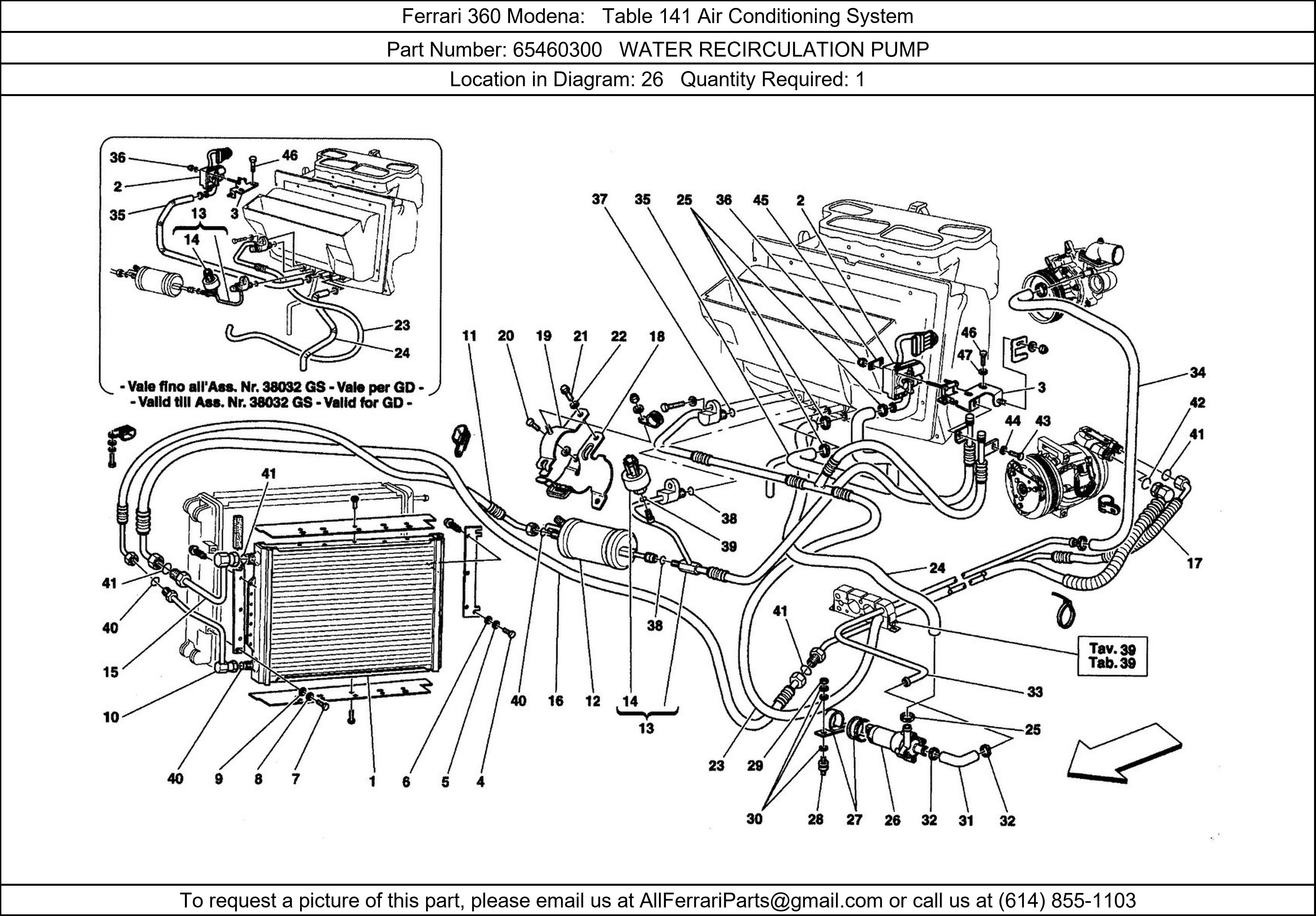 Ferrari Part 65460300