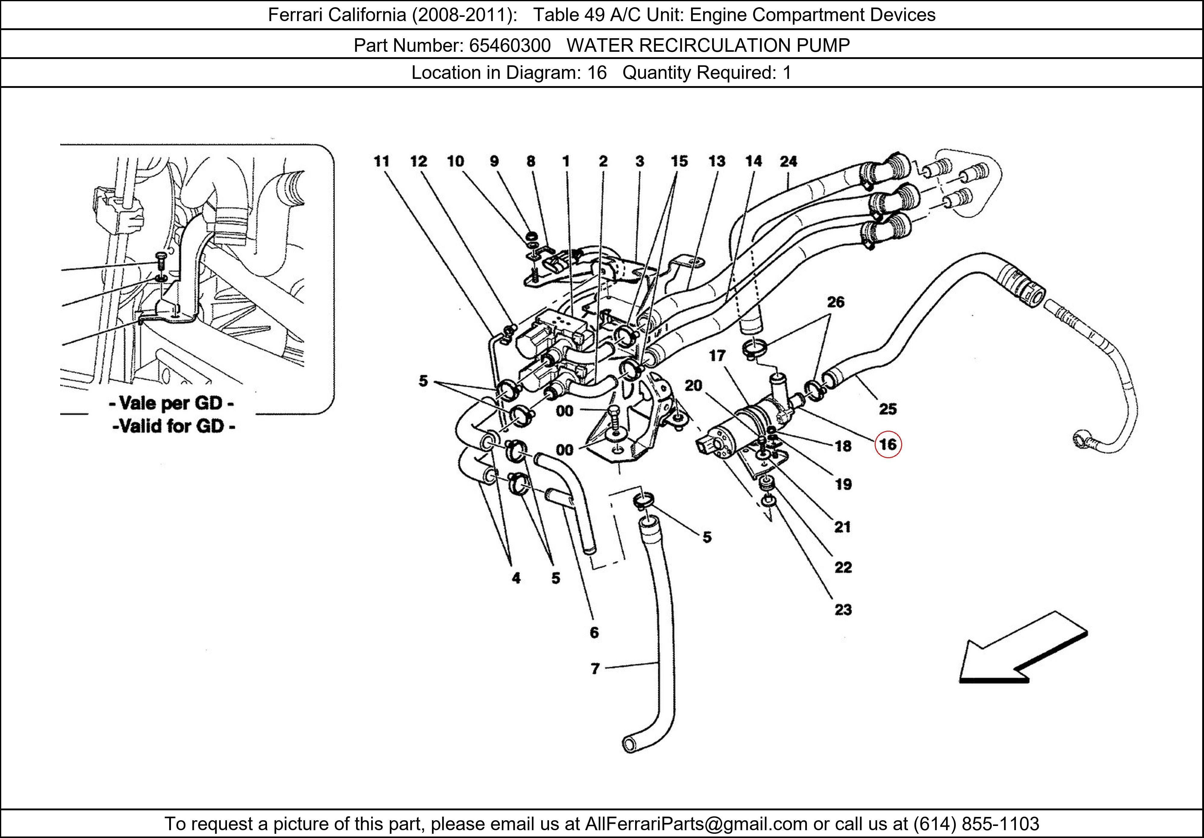 Ferrari Part 65460300